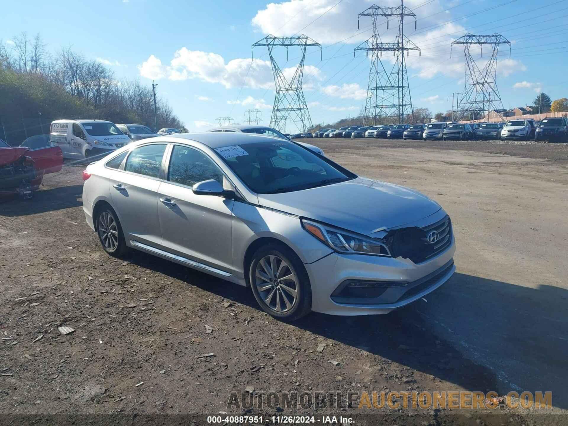 5NPE34AF4GH429341 HYUNDAI SONATA 2016