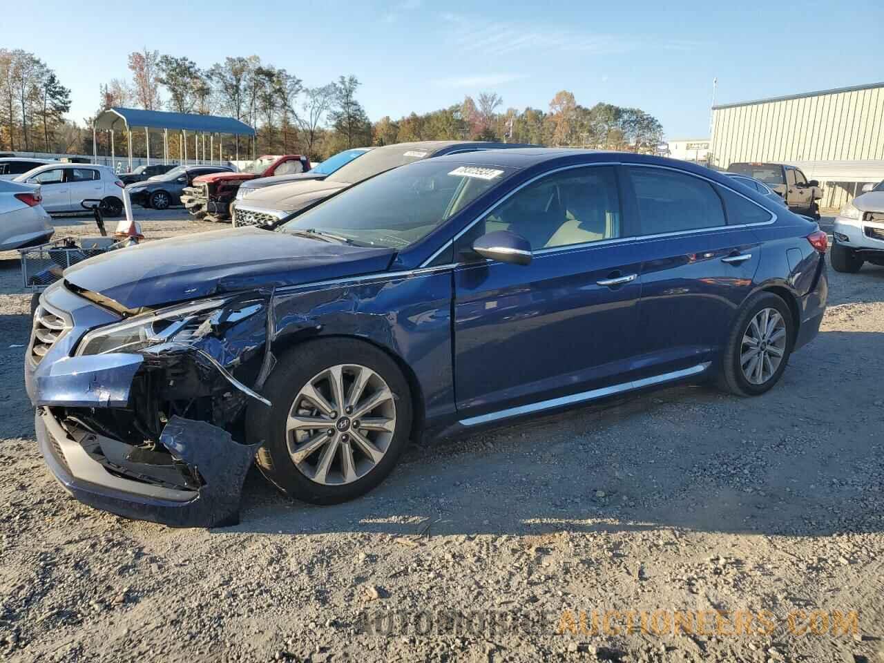 5NPE34AF4HH508350 HYUNDAI SONATA 2017