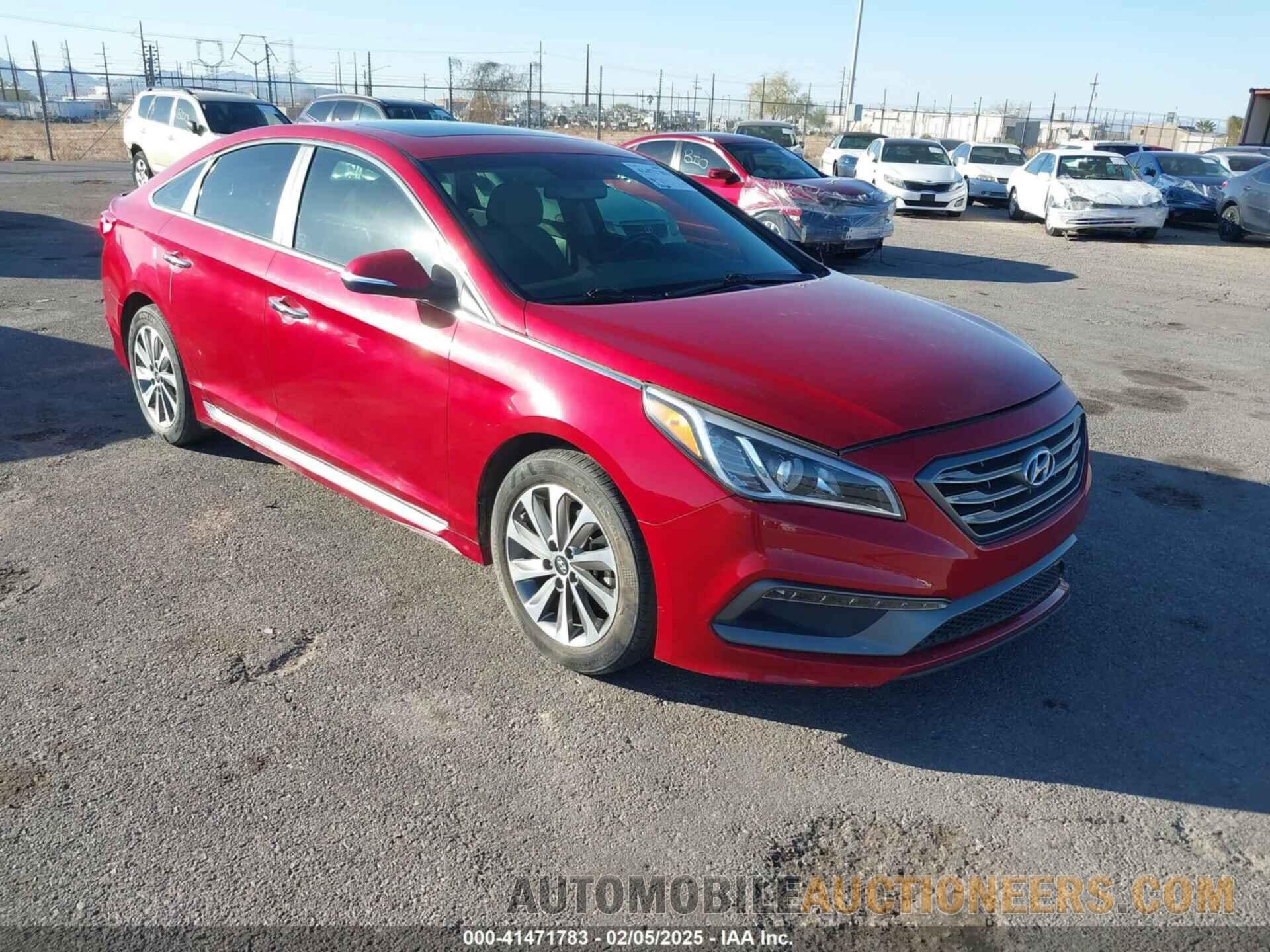 5NPE34AF4HH582268 HYUNDAI SONATA 2017