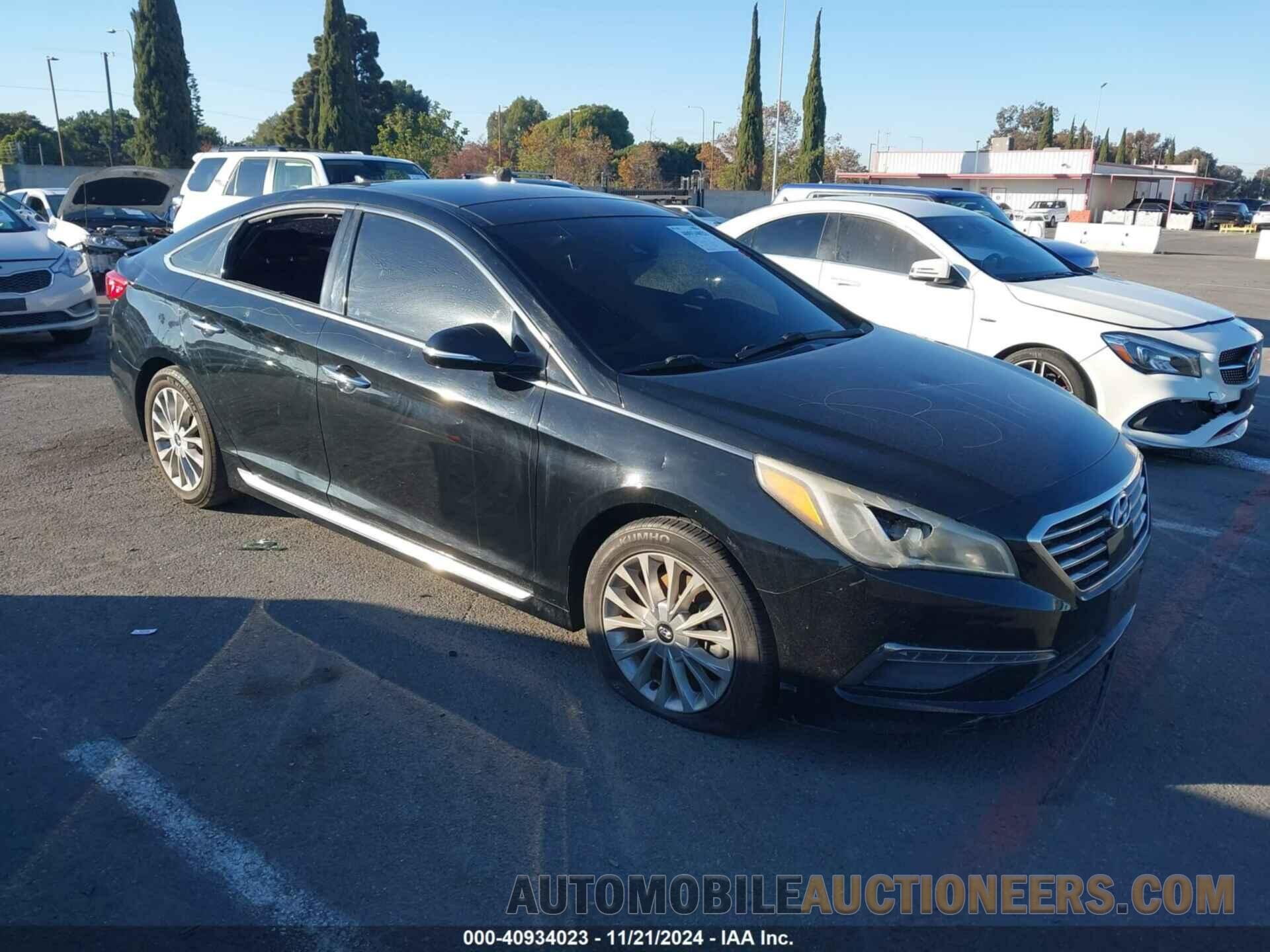 5NPE34AF5FH037161 HYUNDAI SONATA 2015