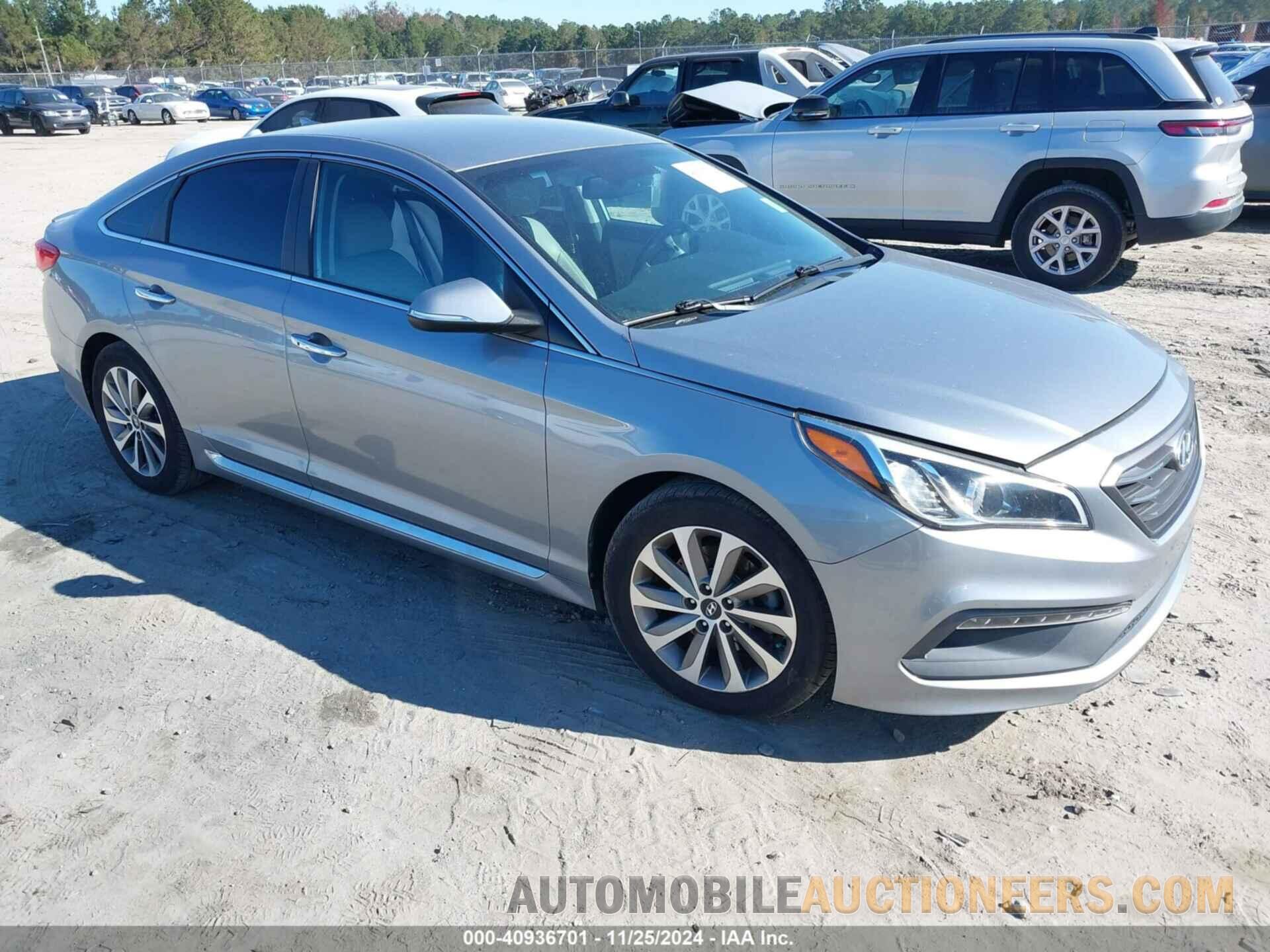 5NPE34AF5FH095027 HYUNDAI SONATA 2015