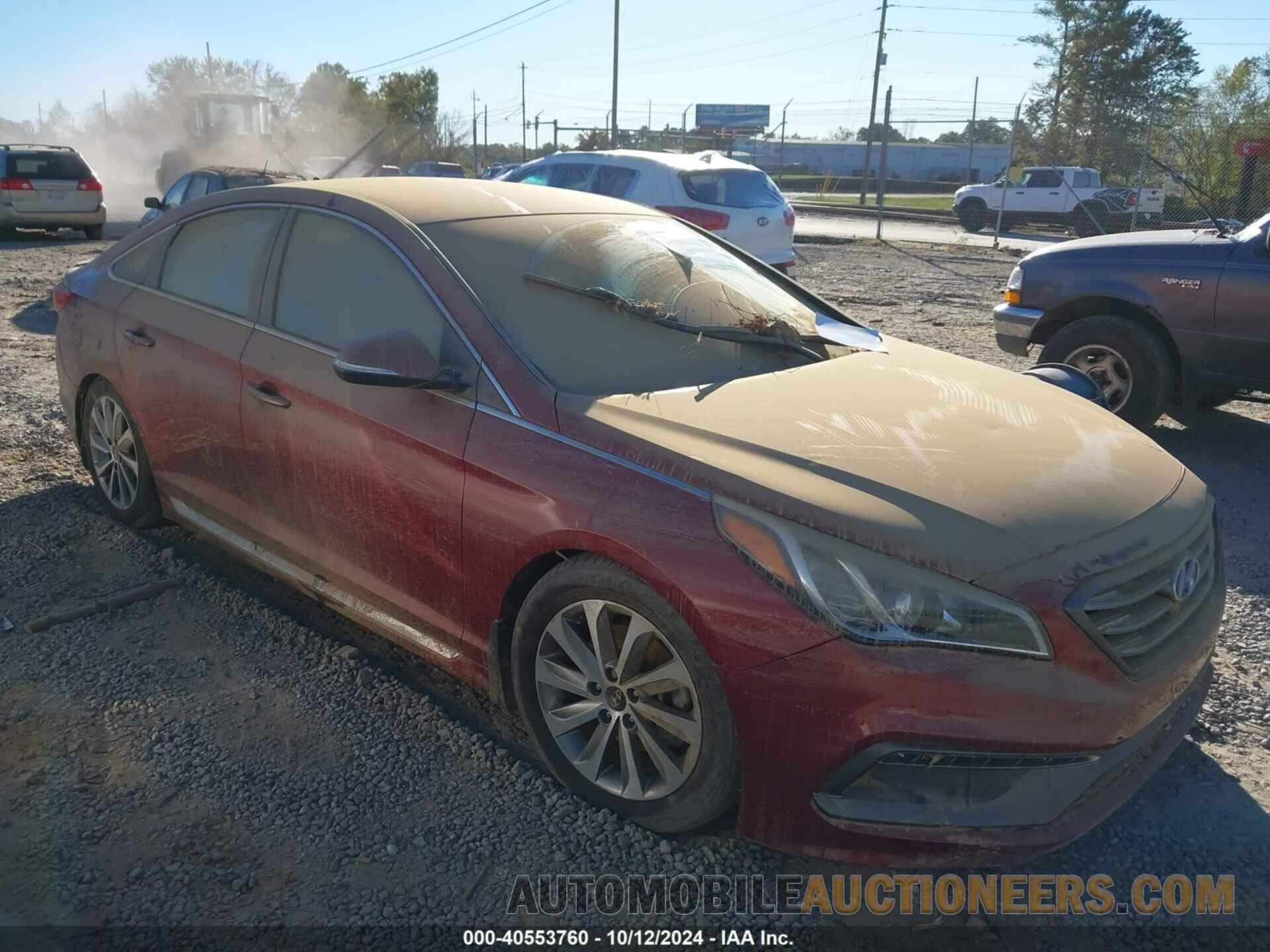 5NPE34AF5FH178957 HYUNDAI SONATA 2015