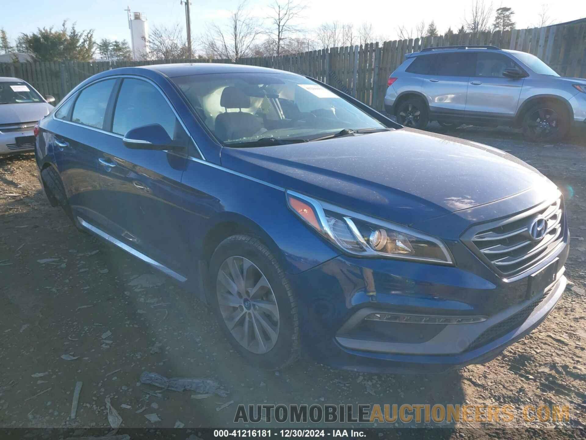 5NPE34AF5FH247727 HYUNDAI SONATA 2015