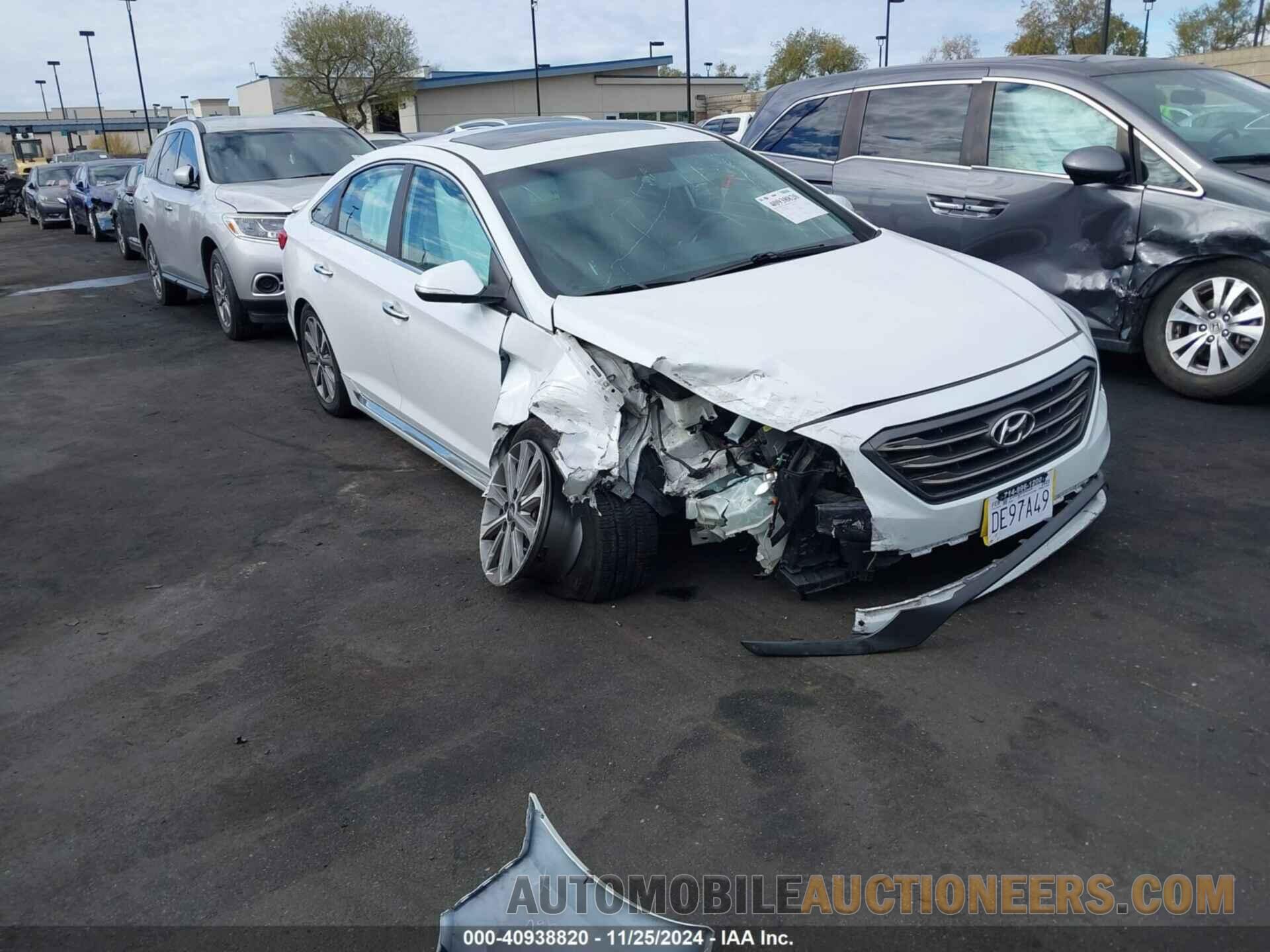 5NPE34AF5GH302985 HYUNDAI SONATA 2016