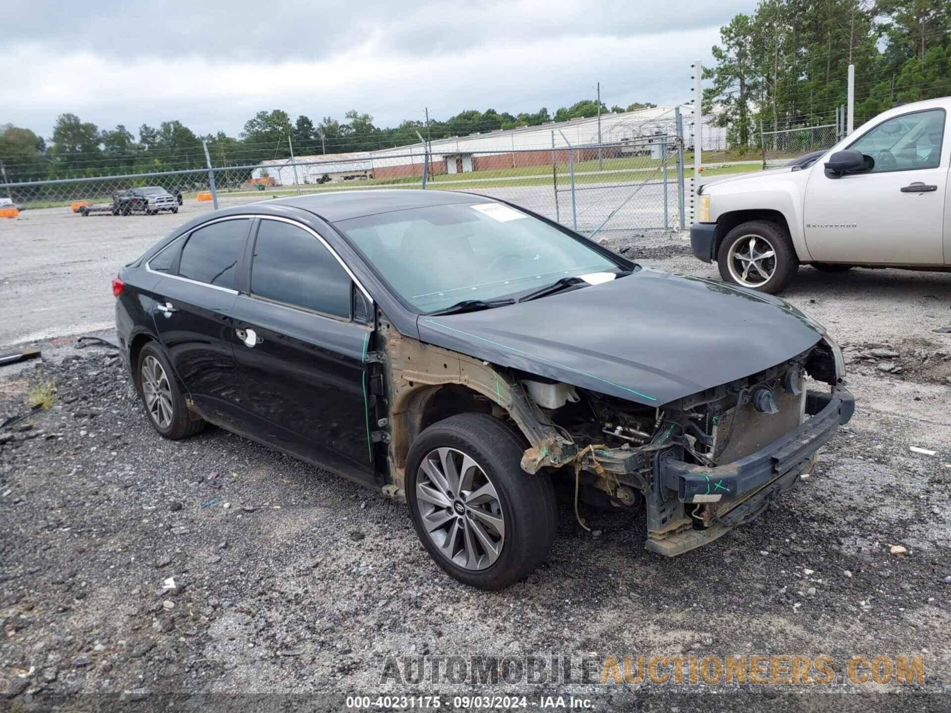 5NPE34AF5GH341009 HYUNDAI SONATA 2016