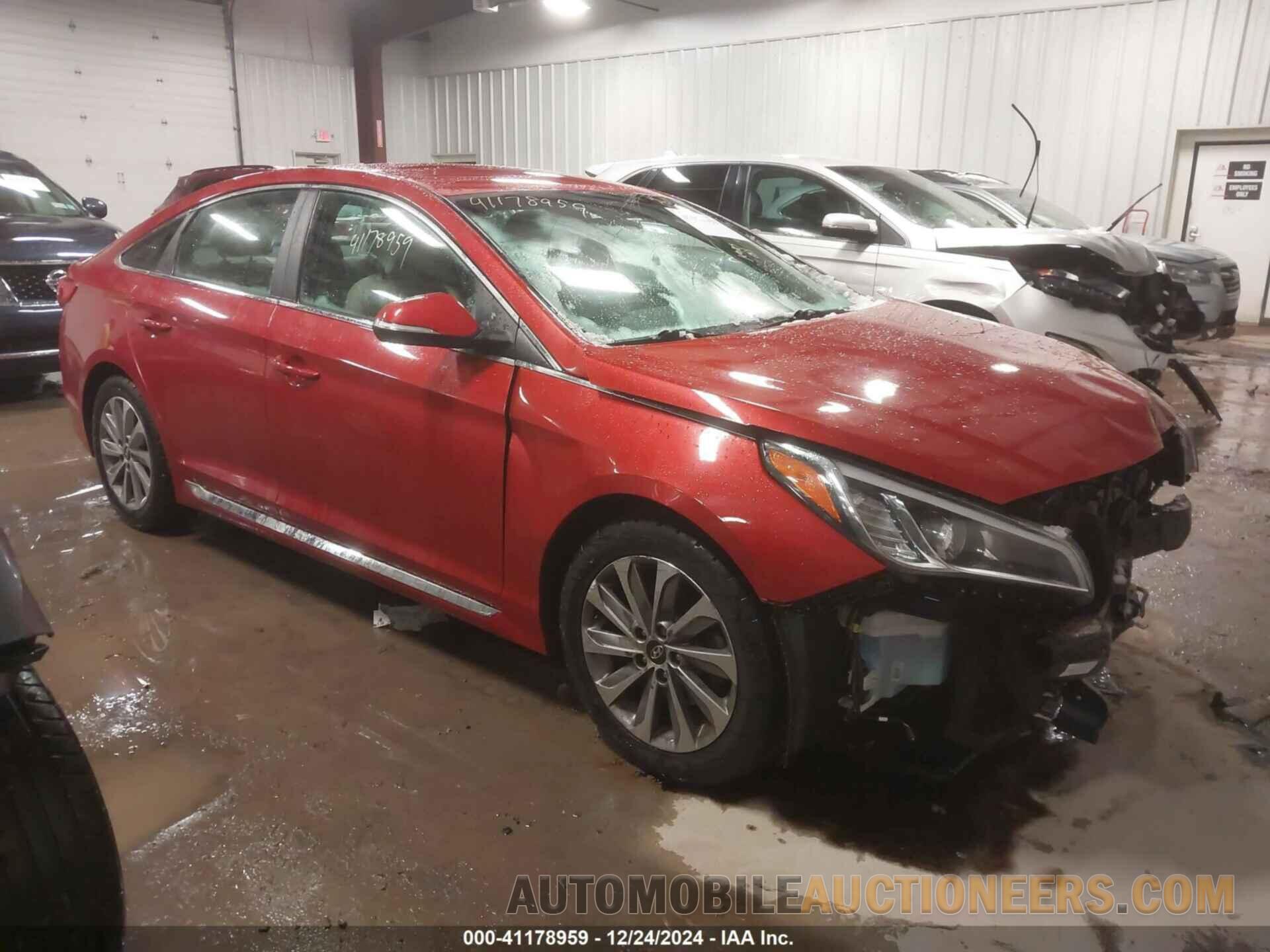 5NPE34AF5HH447106 HYUNDAI SONATA 2017