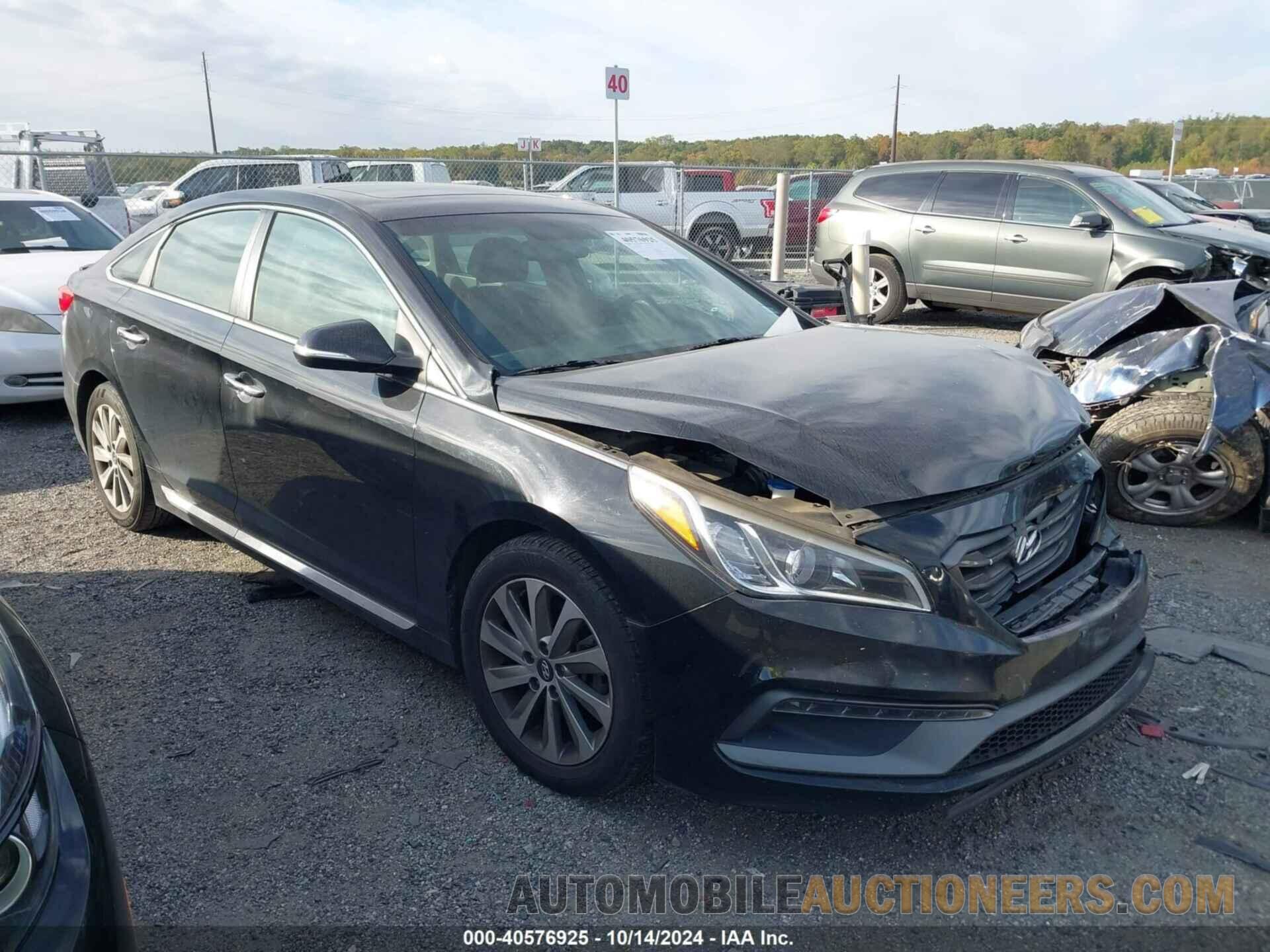 5NPE34AF5HH448627 HYUNDAI SONATA 2017