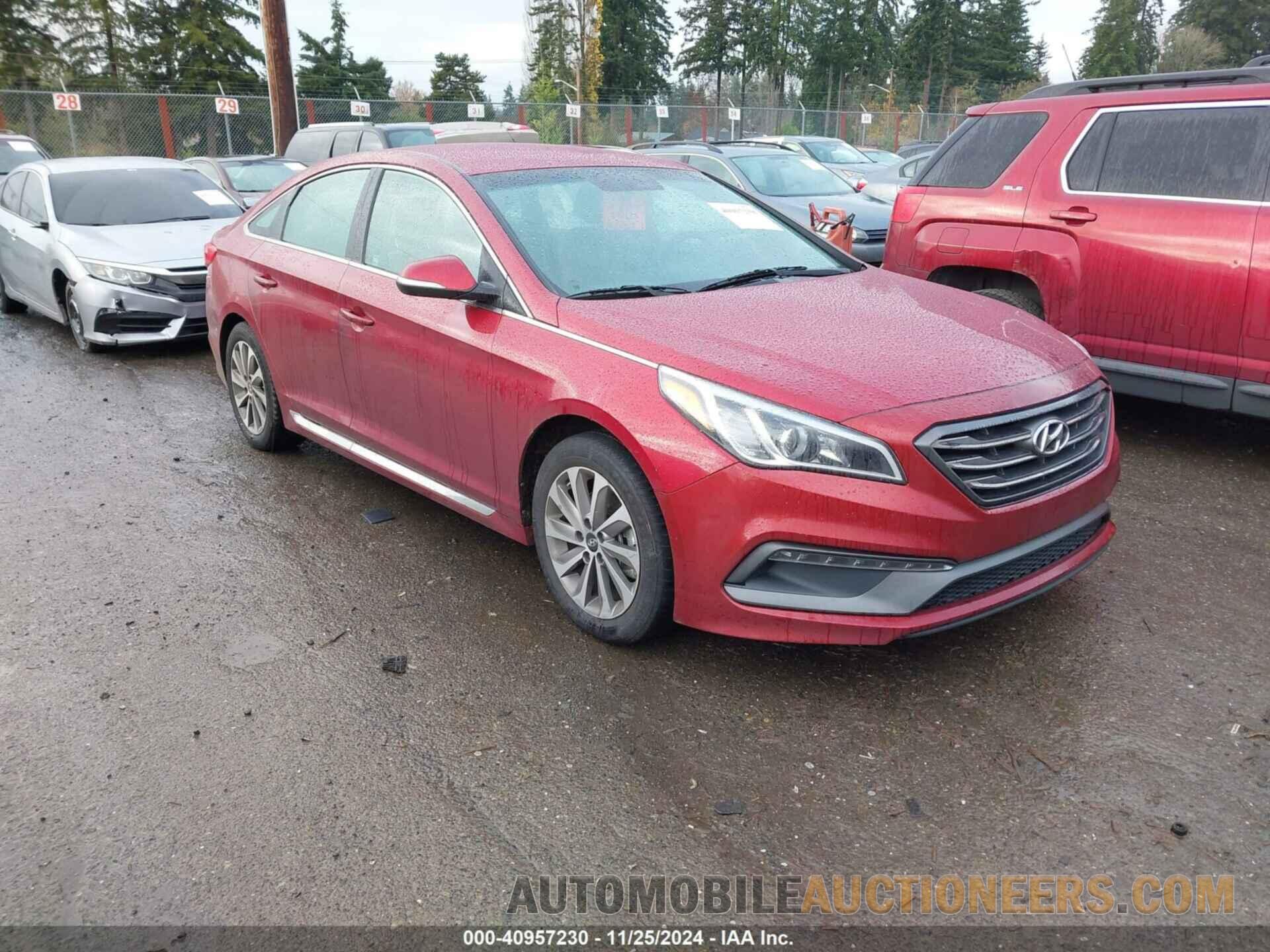 5NPE34AF6FH086840 HYUNDAI SONATA 2015