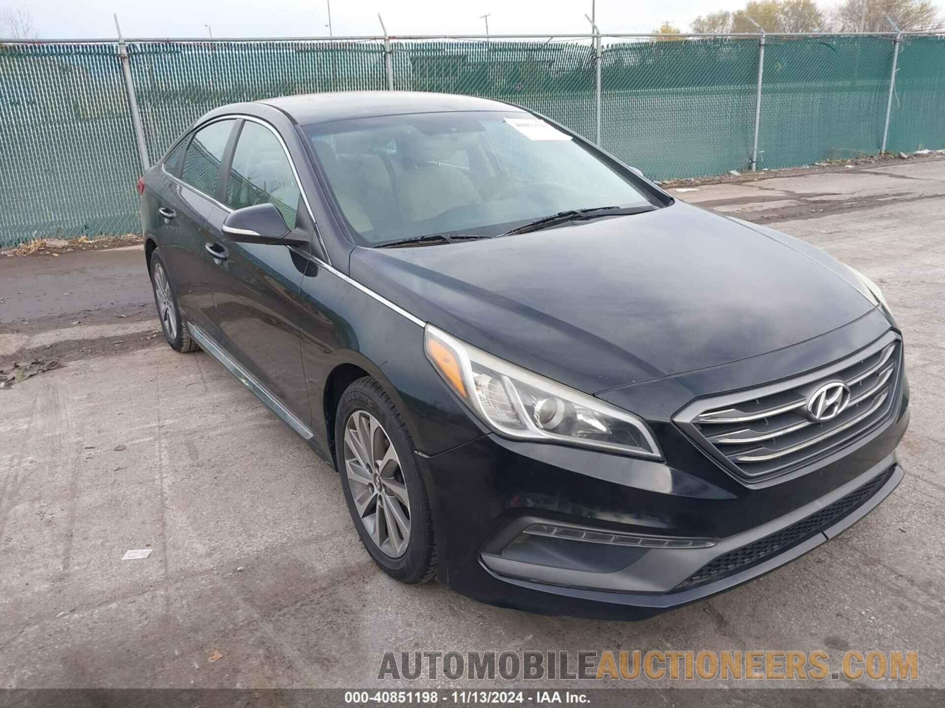 5NPE34AF6FH106343 HYUNDAI SONATA 2015