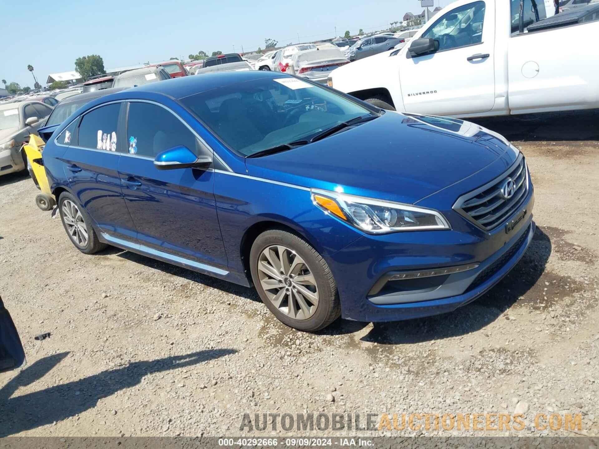 5NPE34AF6GH265445 HYUNDAI SONATA 2016