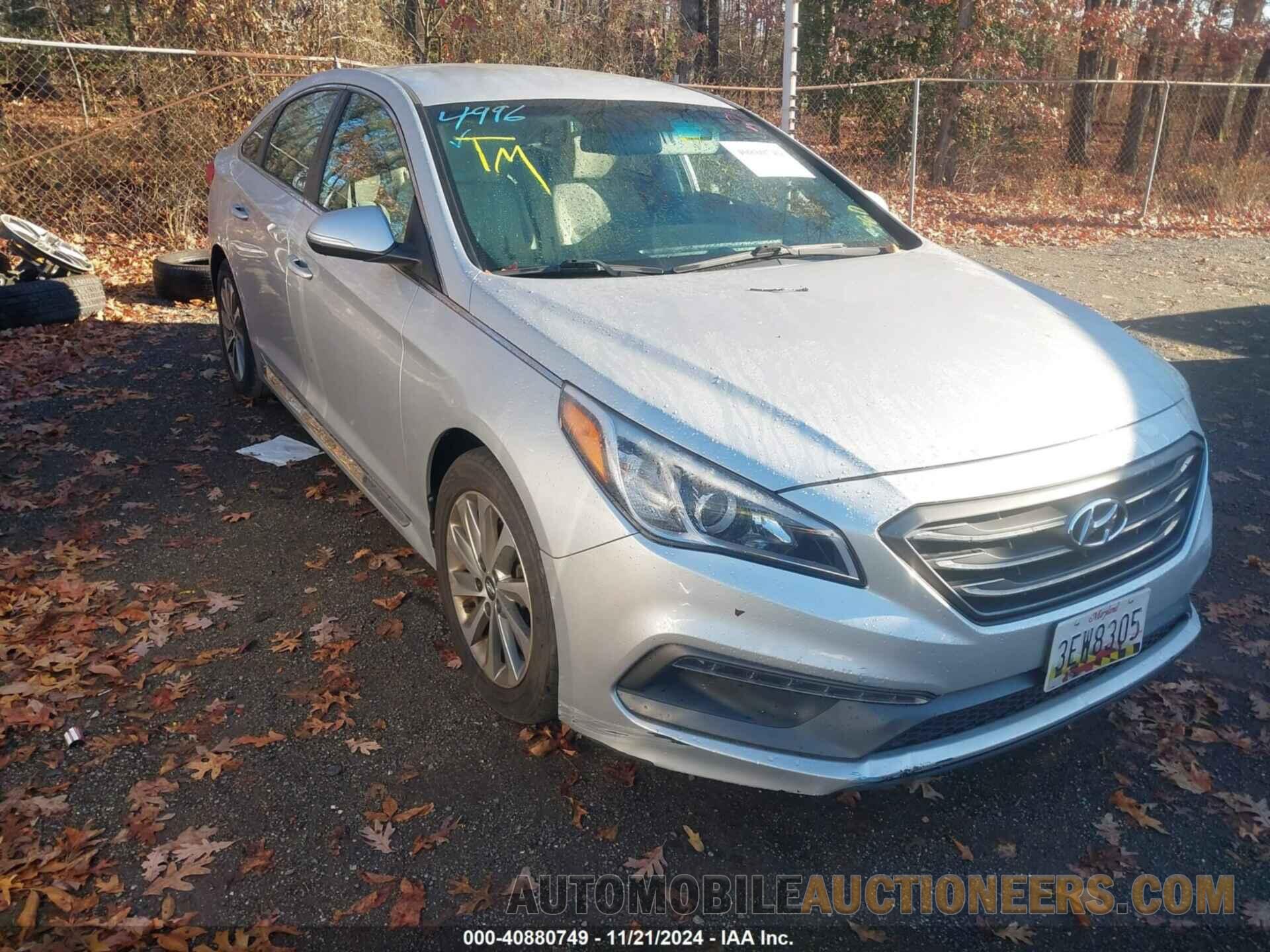 5NPE34AF6GH342962 HYUNDAI SONATA 2016