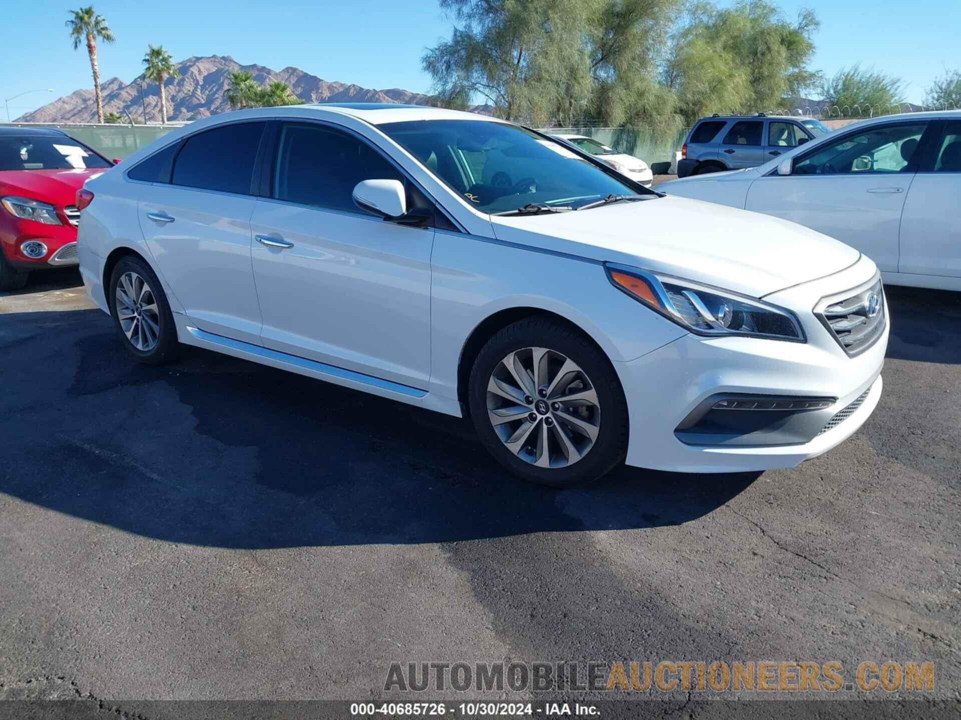 5NPE34AF6HH538207 HYUNDAI SONATA 2017