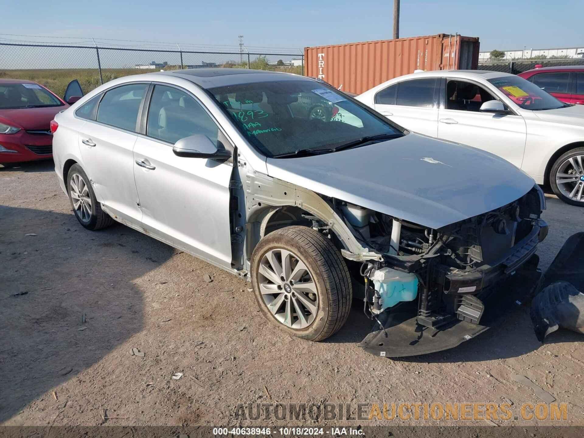 5NPE34AF6HH544198 HYUNDAI SONATA 2017