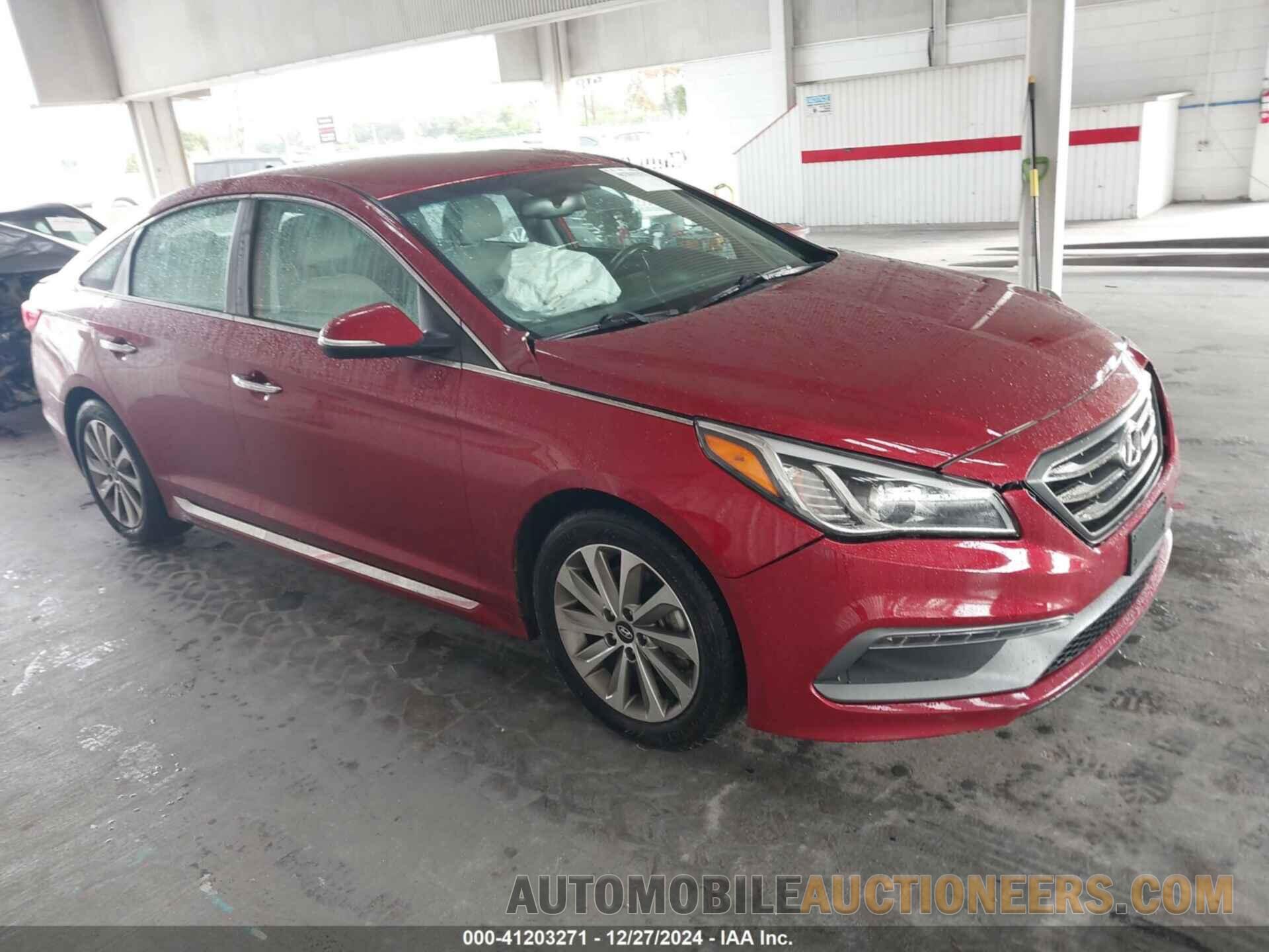 5NPE34AF7FH091884 HYUNDAI SONATA 2015