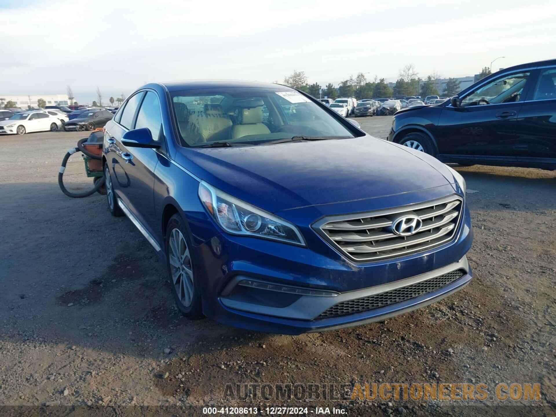 5NPE34AF7FH110143 HYUNDAI SONATA 2015