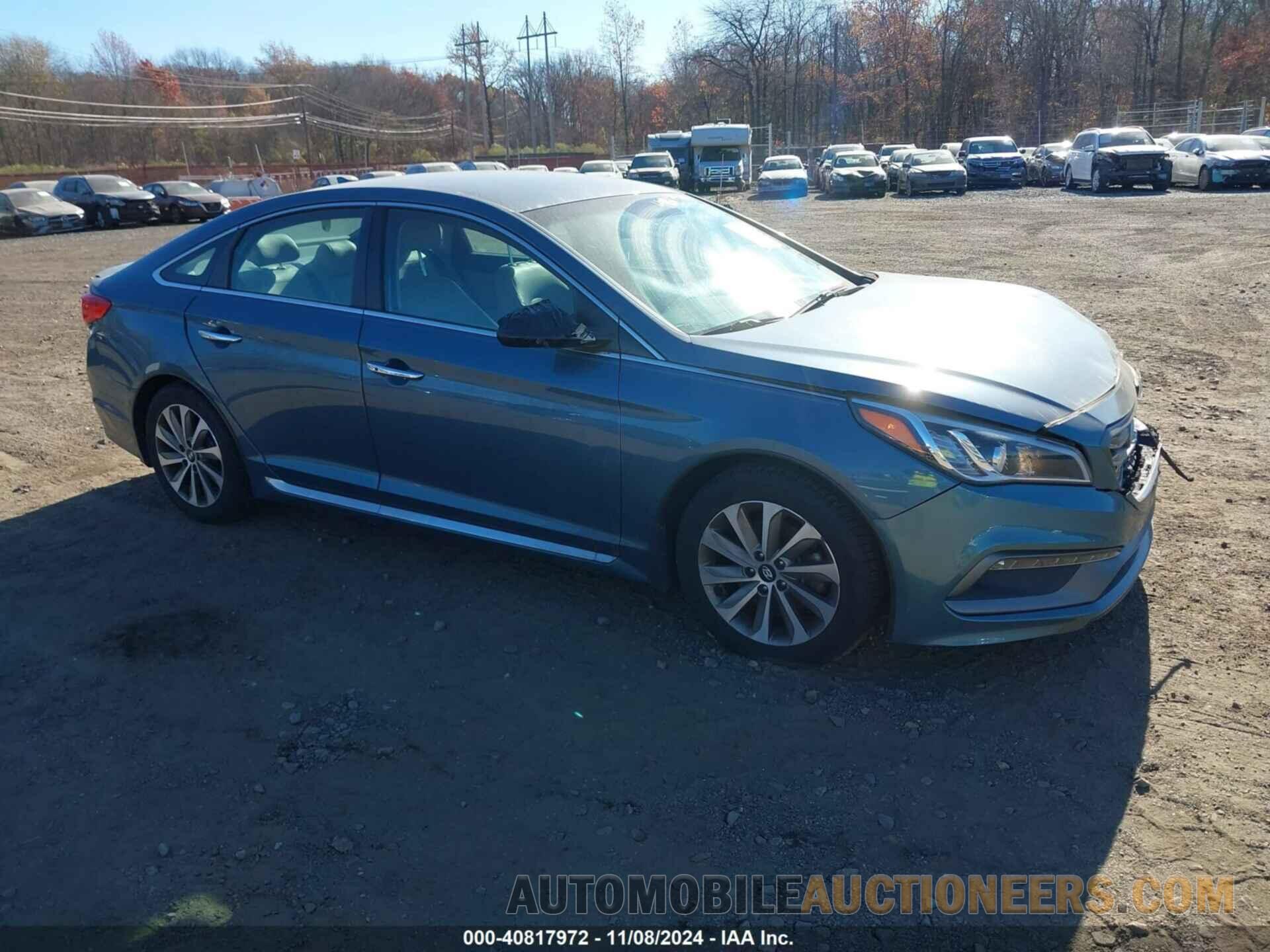 5NPE34AF7FH168012 HYUNDAI SONATA 2015