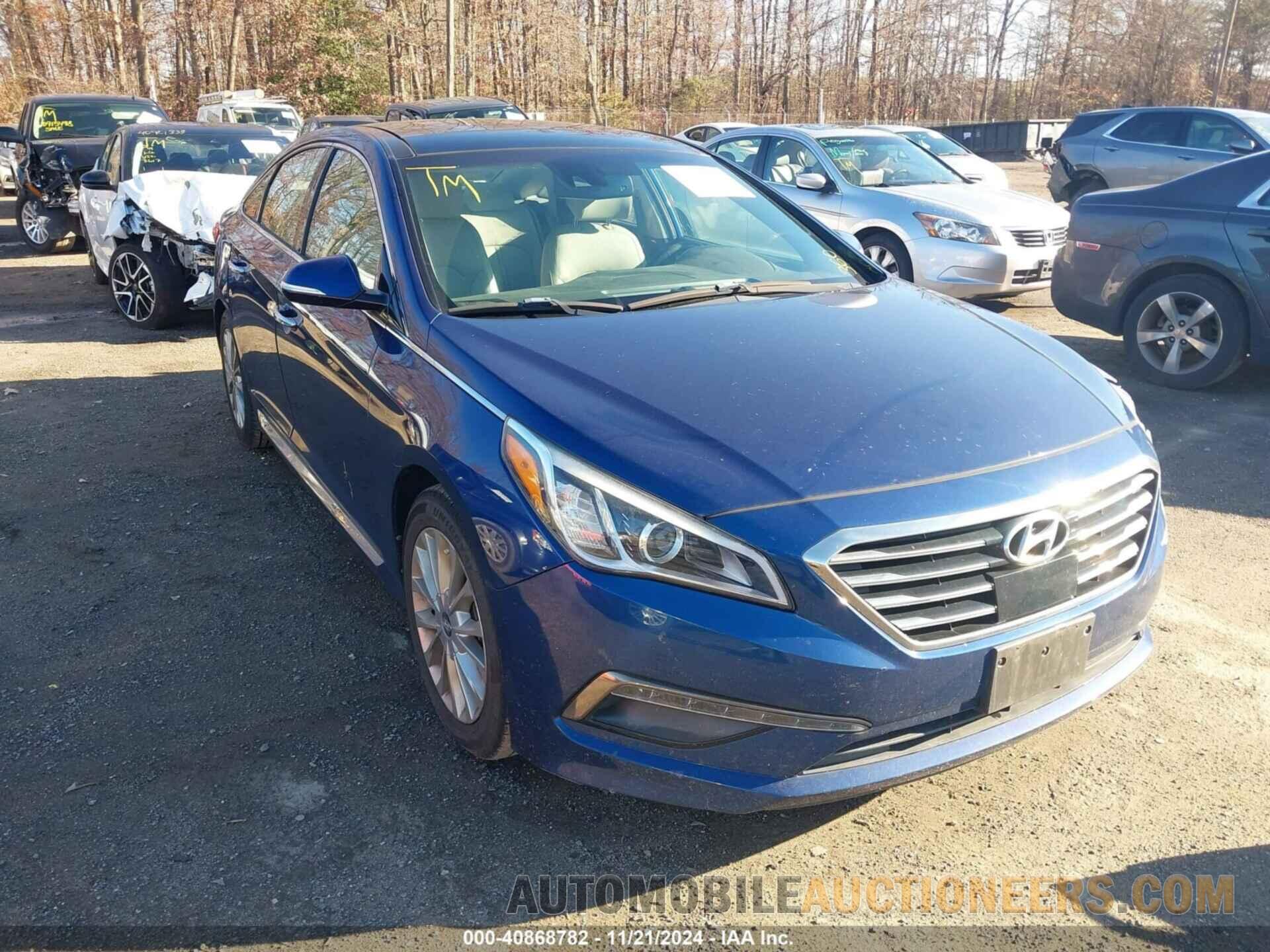 5NPE34AF7FH235739 HYUNDAI SONATA 2015