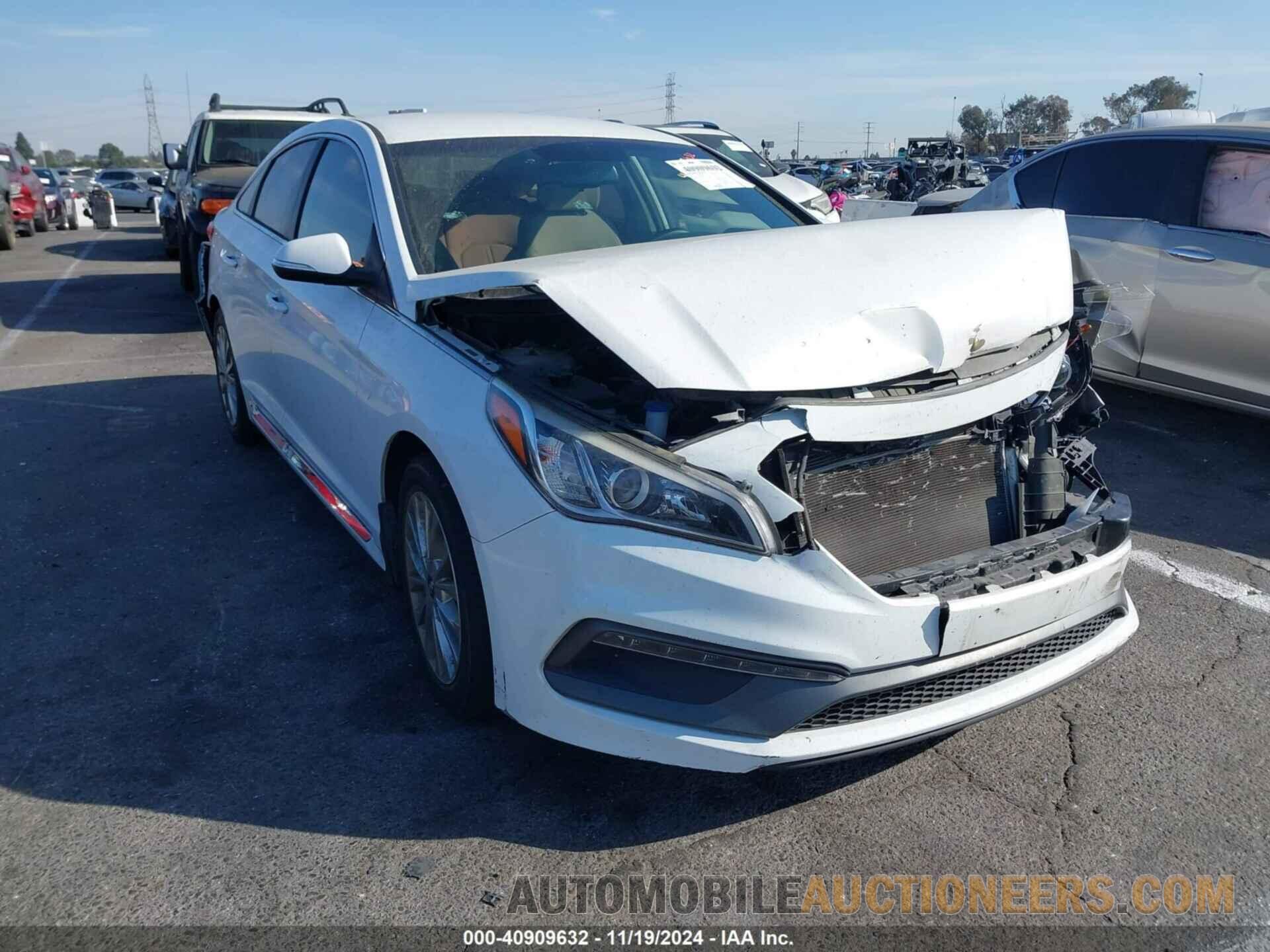 5NPE34AF7HH456390 HYUNDAI SONATA 2017