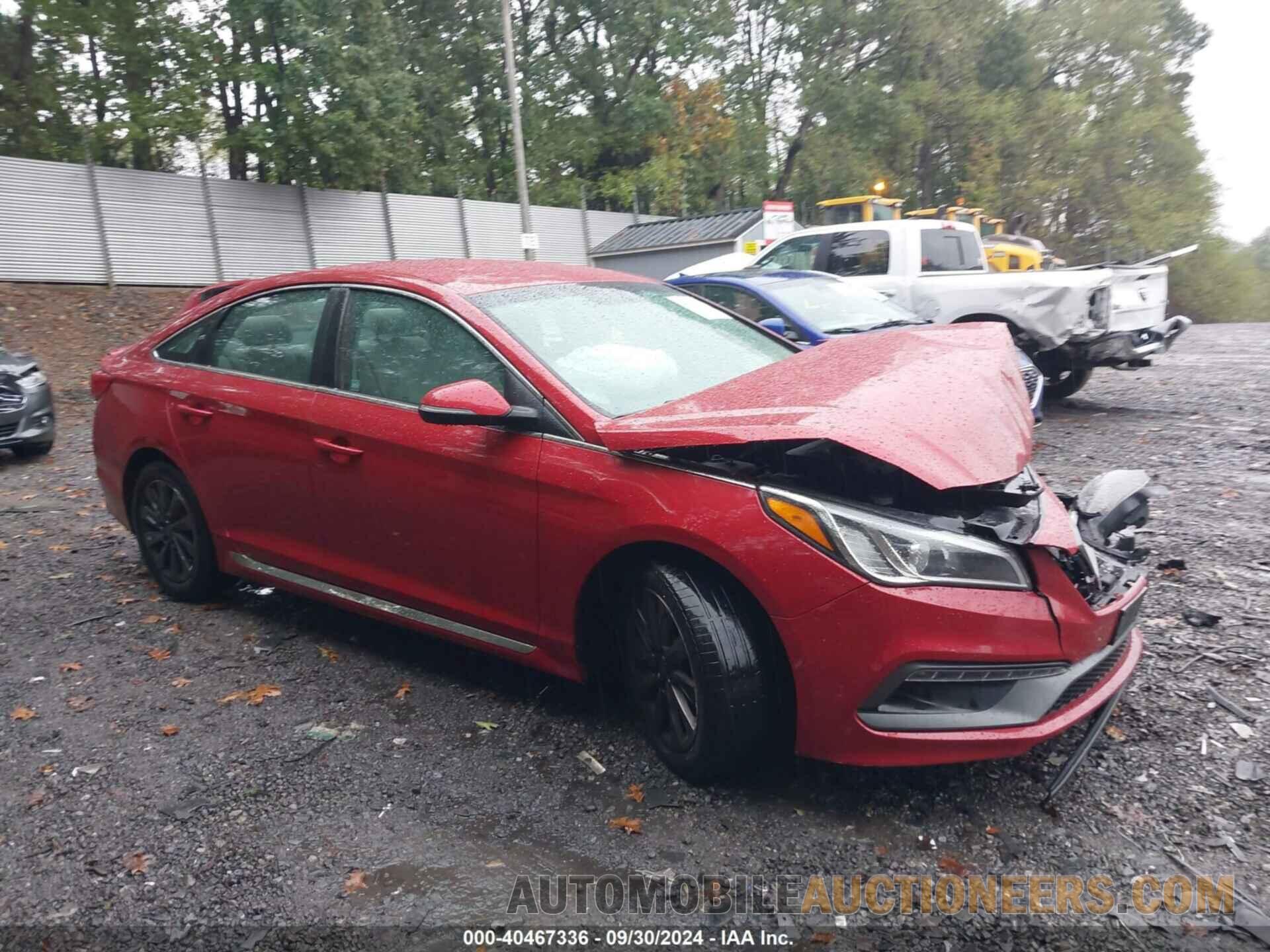 5NPE34AF7HH464585 HYUNDAI SONATA 2017