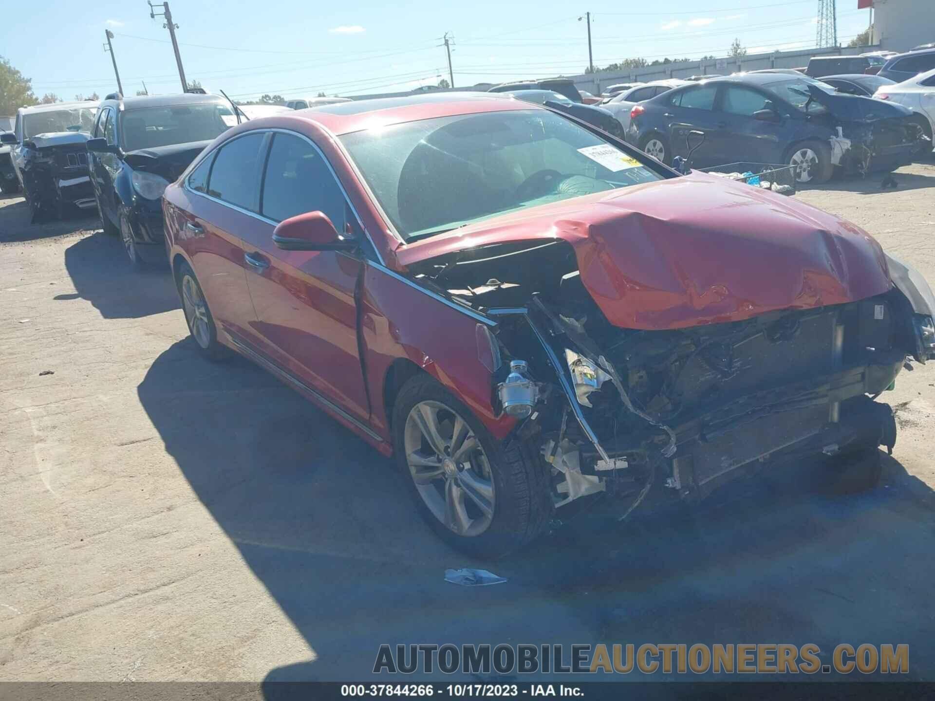 5NPE34AF7JH691572 HYUNDAI SONATA 2018