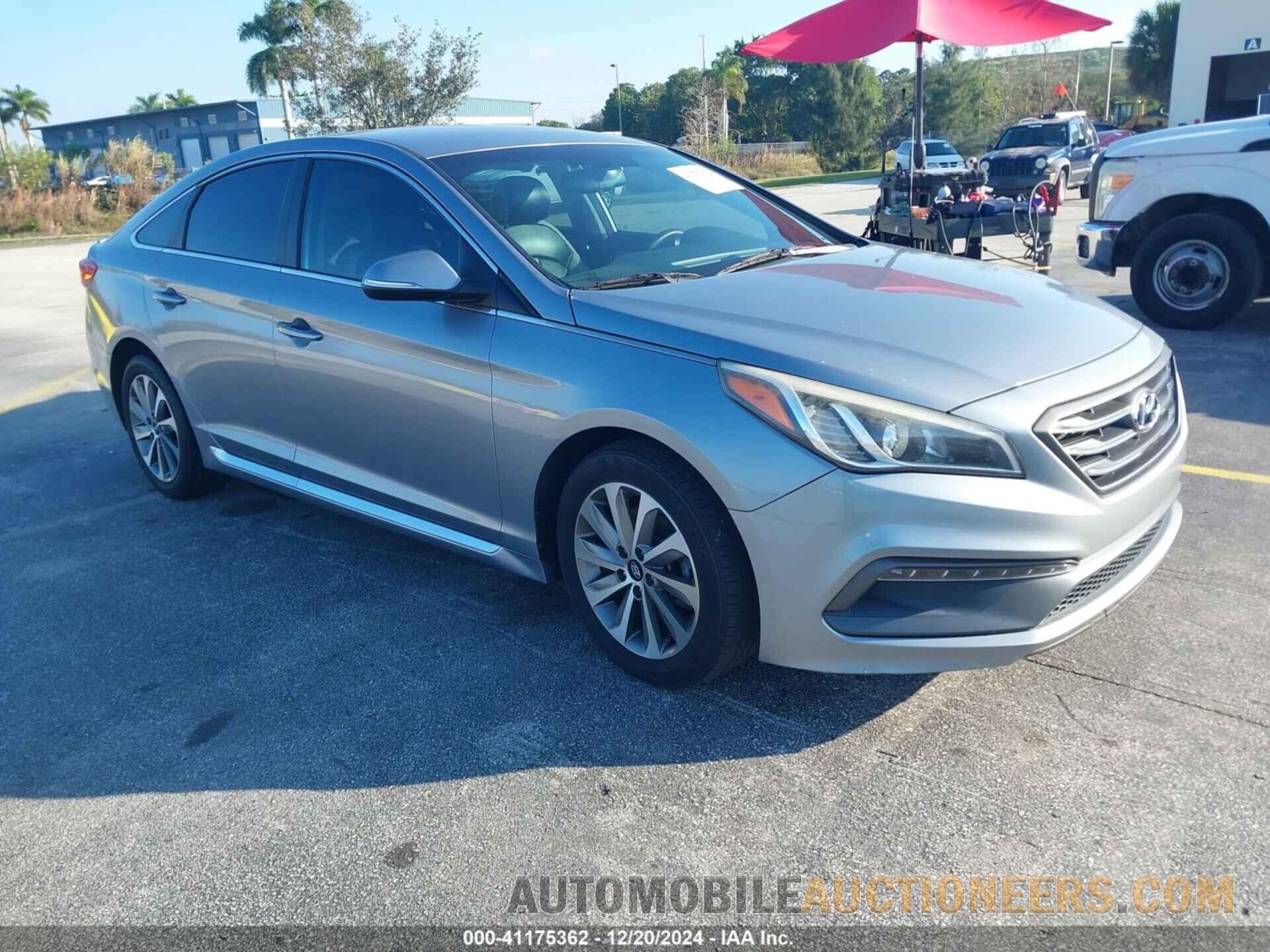 5NPE34AF8FH105100 HYUNDAI SONATA 2015