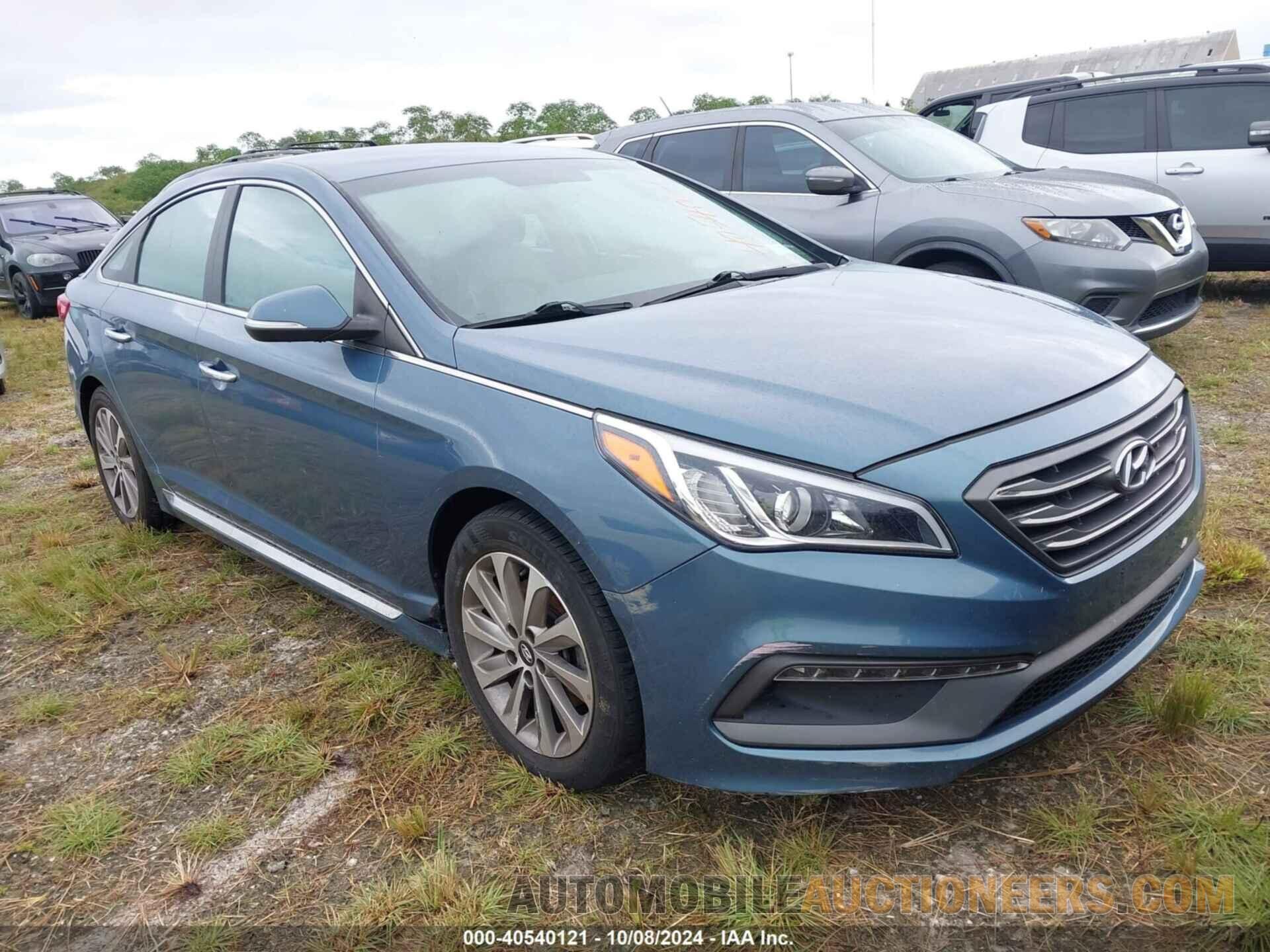 5NPE34AF8FH117117 HYUNDAI SONATA 2015