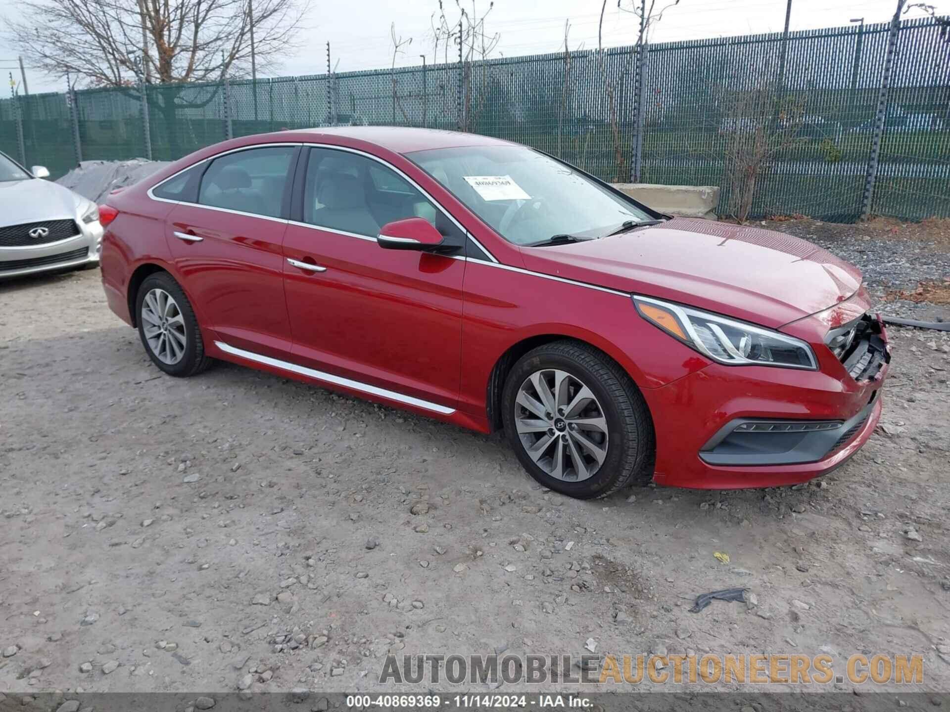 5NPE34AF8GH346737 HYUNDAI SONATA 2016