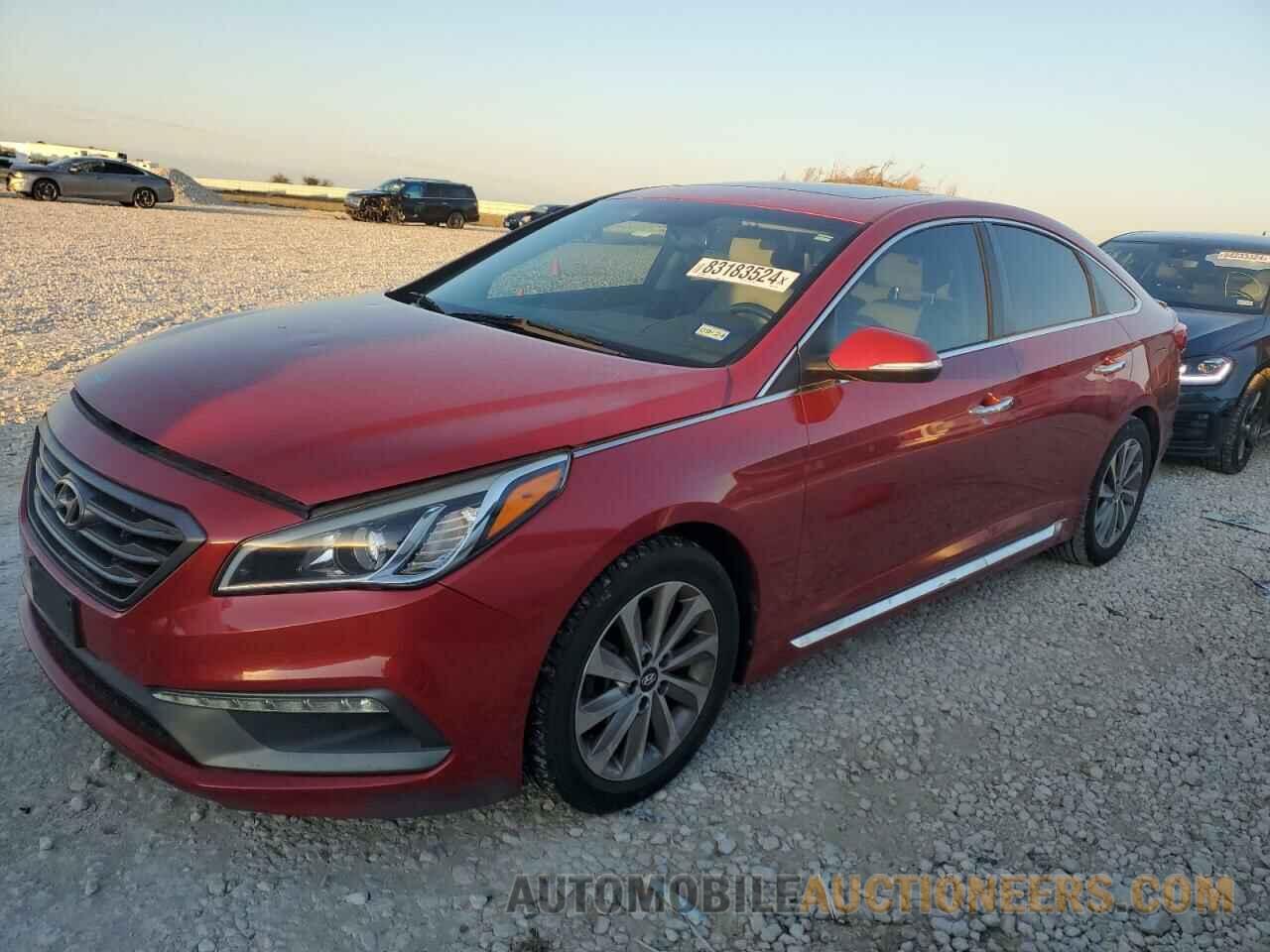 5NPE34AF8HH469052 HYUNDAI SONATA 2017