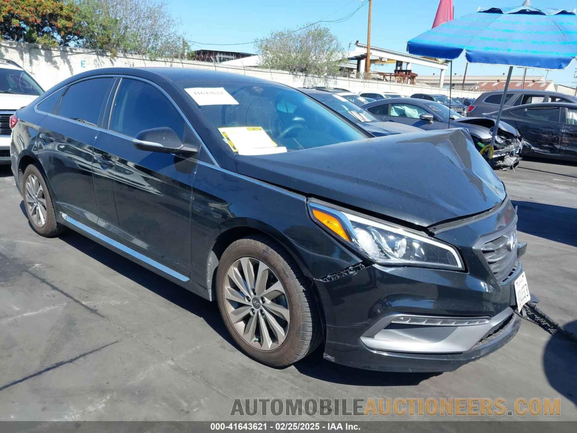 5NPE34AF8HH473389 HYUNDAI SONATA 2017