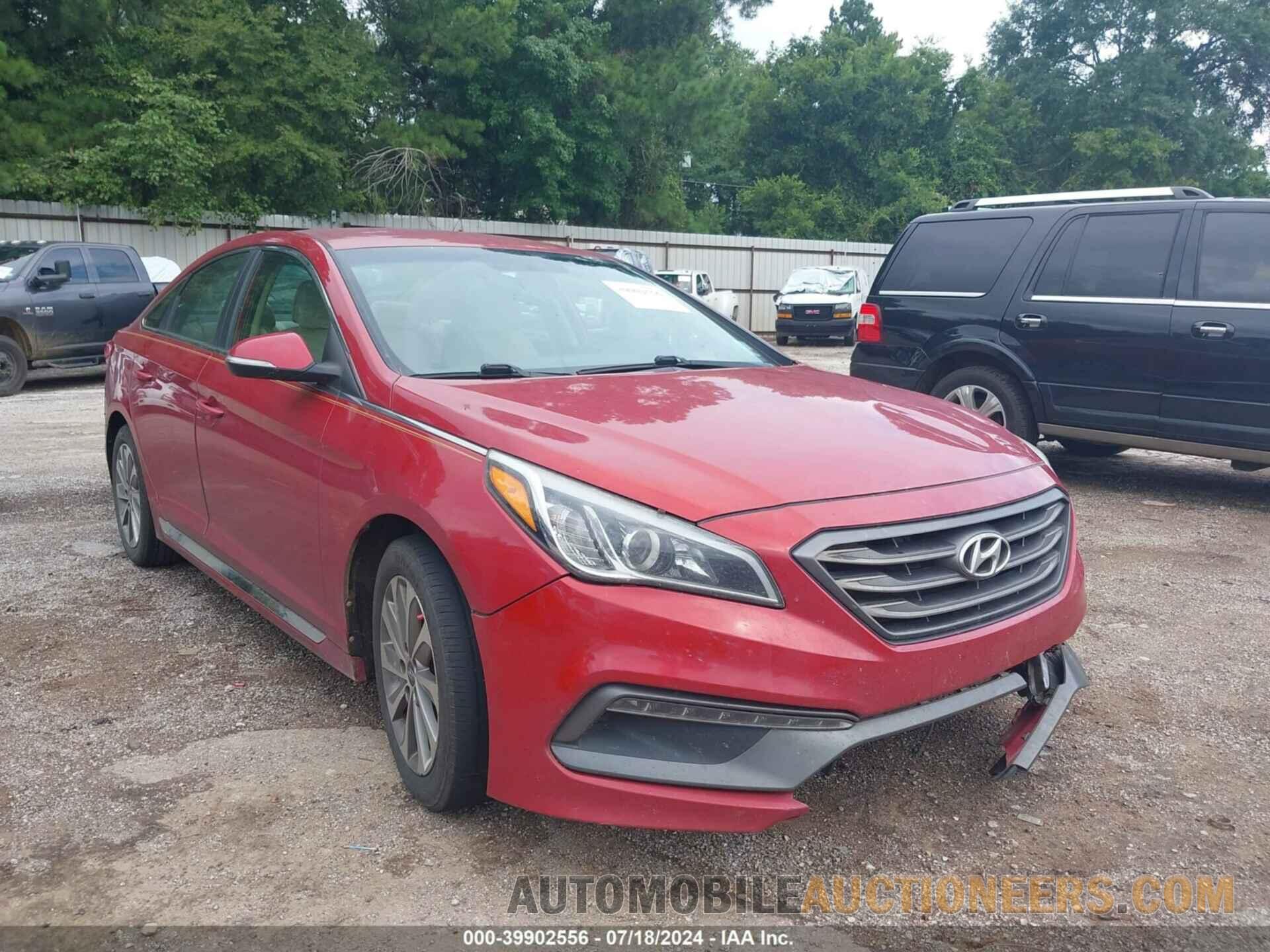 5NPE34AF8HH546258 HYUNDAI SONATA 2017