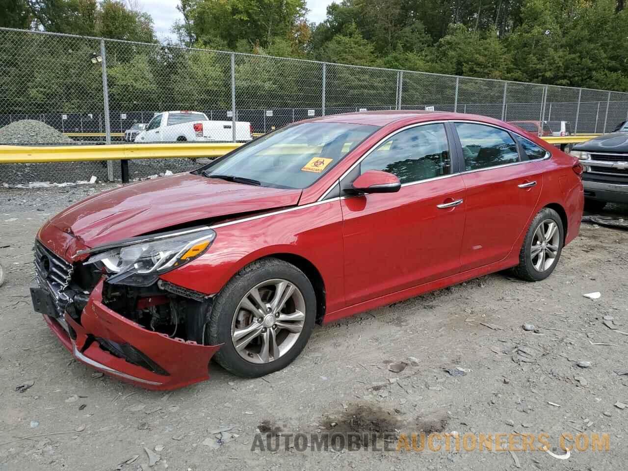 5NPE34AF8JH618789 HYUNDAI SONATA 2018