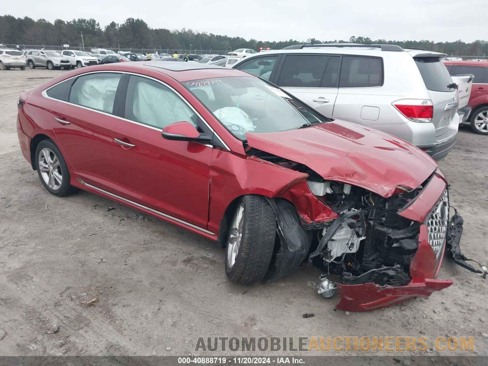 5NPE34AF8JH647614 HYUNDAI SONATA 2018