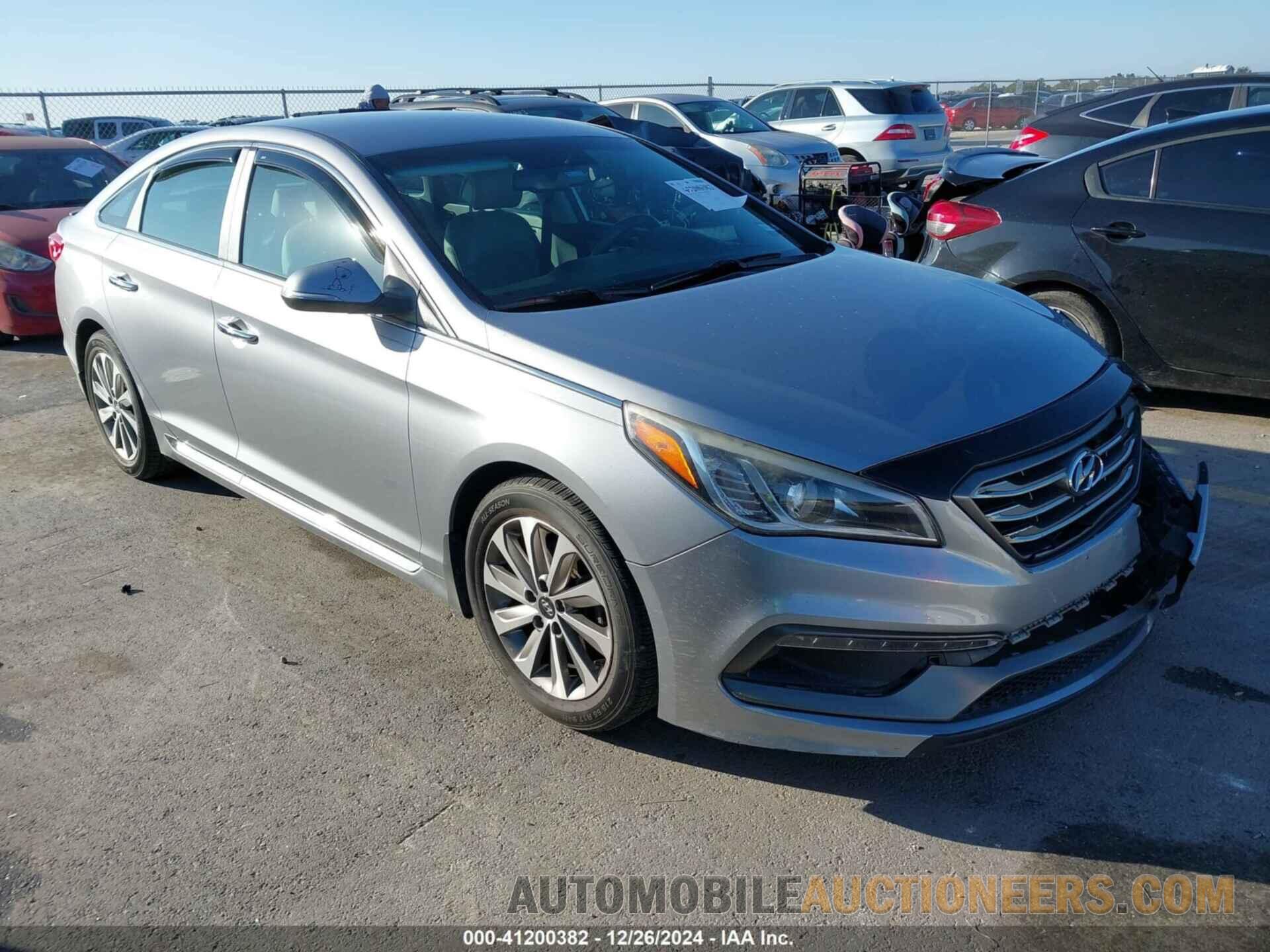 5NPE34AF9FH212205 HYUNDAI SONATA 2015