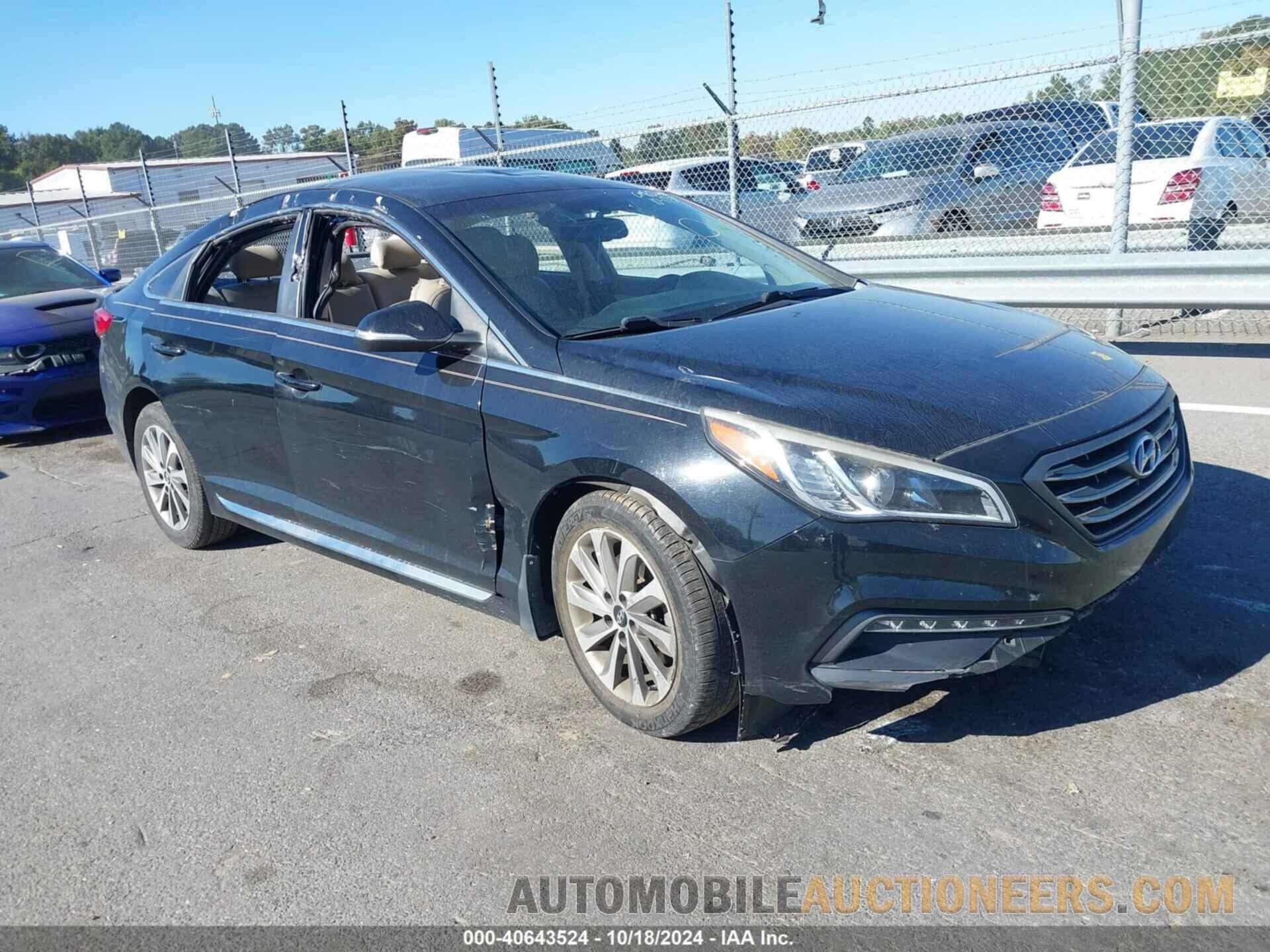 5NPE34AF9GH333480 HYUNDAI SONATA 2016