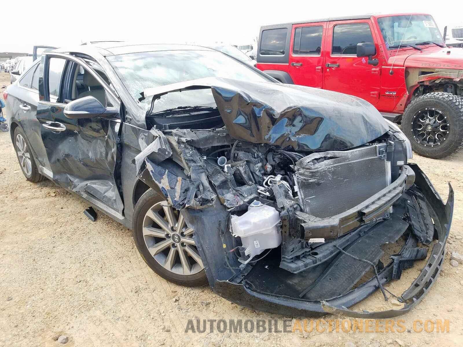 5NPE34AF9GH425849 HYUNDAI SONATA 2016