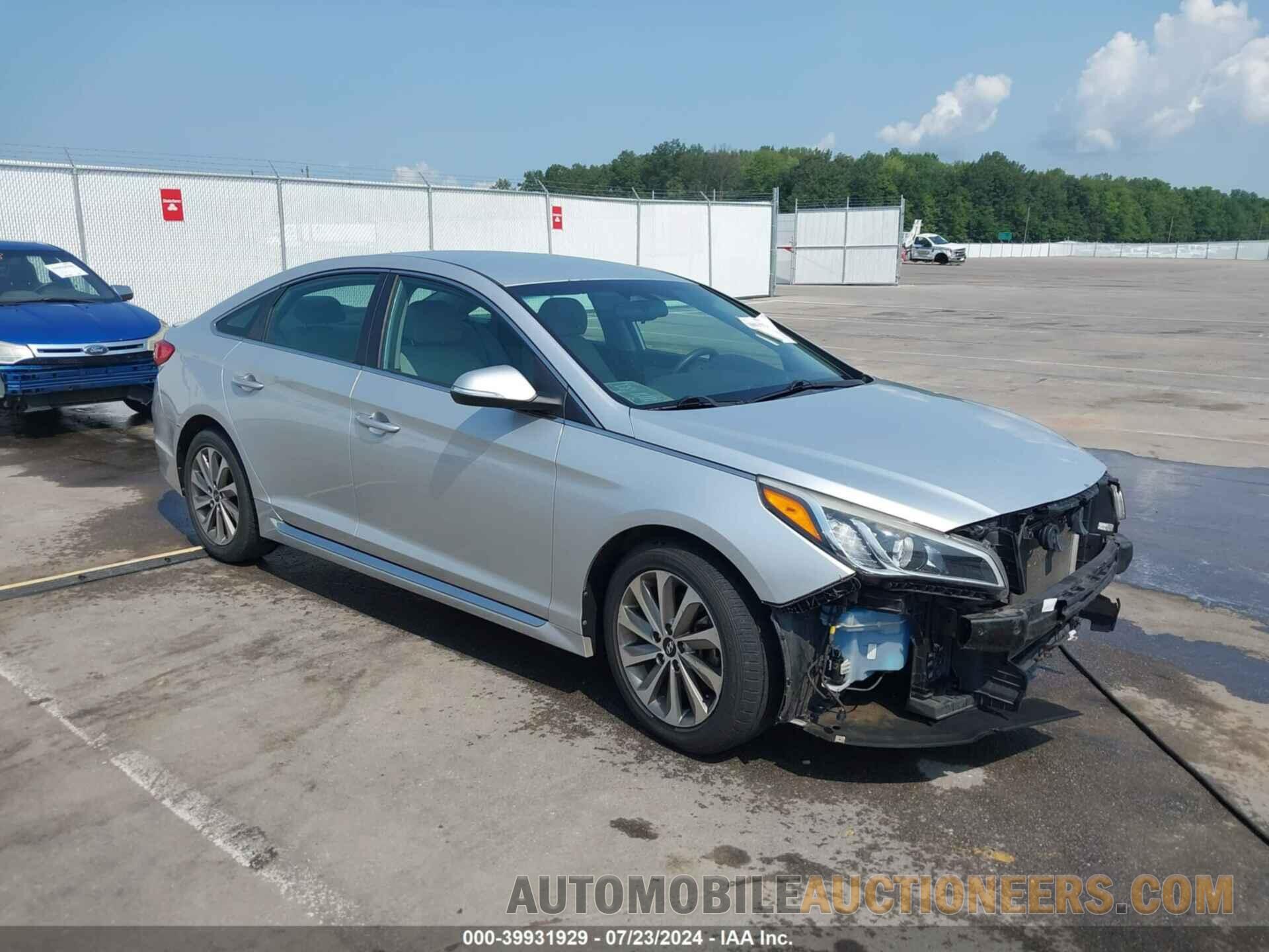 5NPE34AFXFH044767 HYUNDAI SONATA 2015