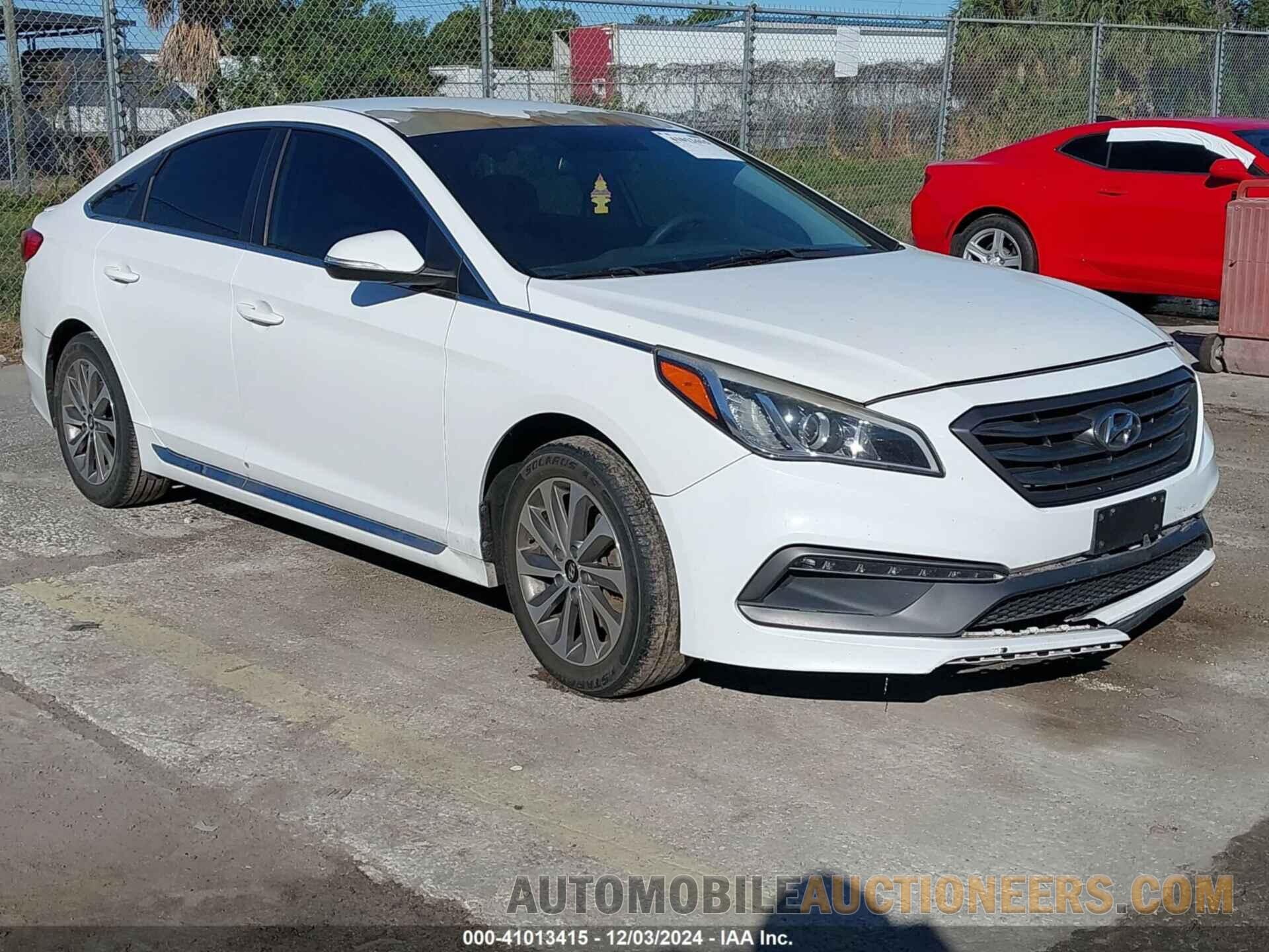 5NPE34AFXFH141824 HYUNDAI SONATA 2015