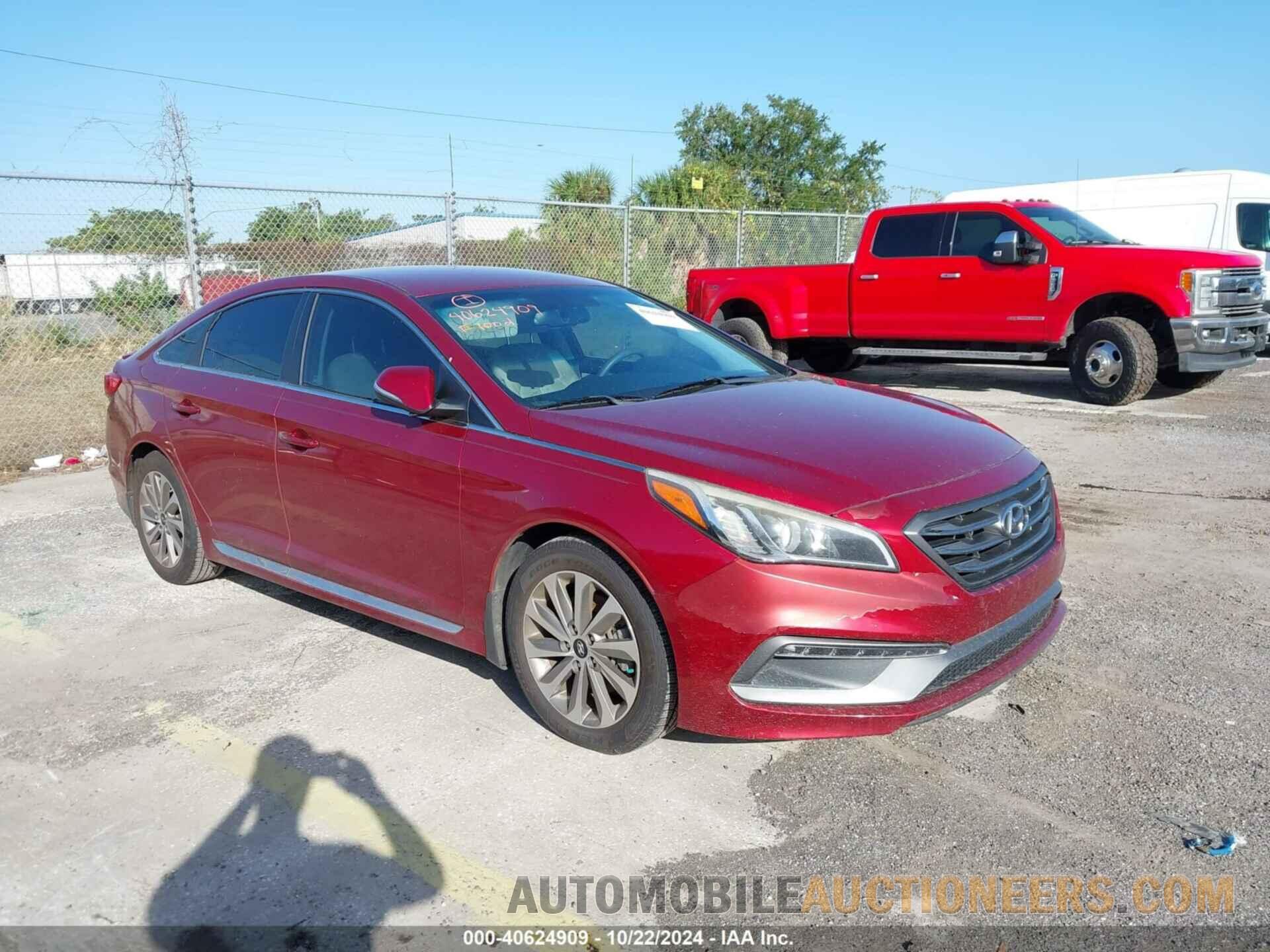 5NPE34AFXFH155318 HYUNDAI SONATA 2015