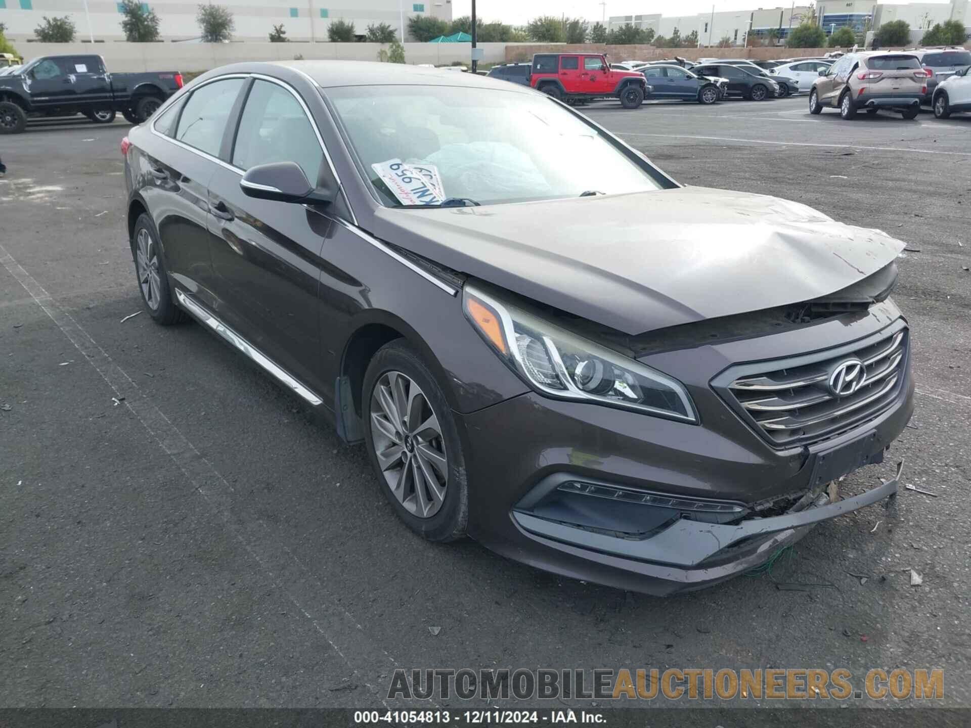 5NPE34AFXFH184608 HYUNDAI SONATA 2015