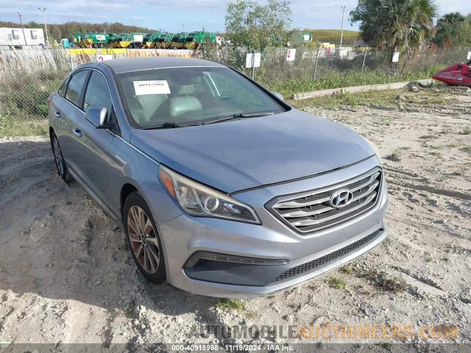 5NPE34AFXFH243818 HYUNDAI SONATA 2015