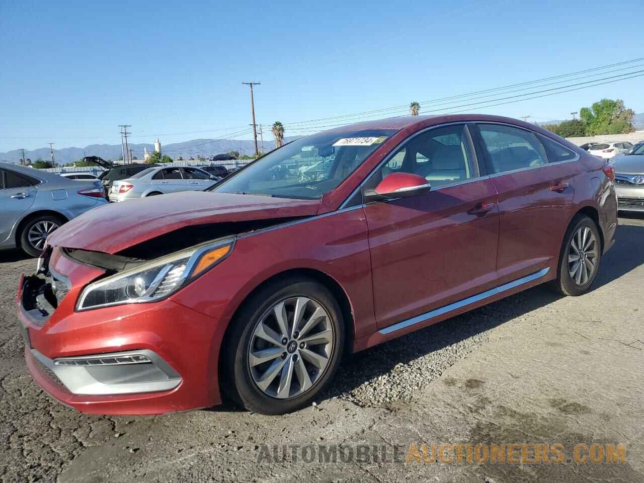 5NPE34AFXFH256357 HYUNDAI SONATA 2015