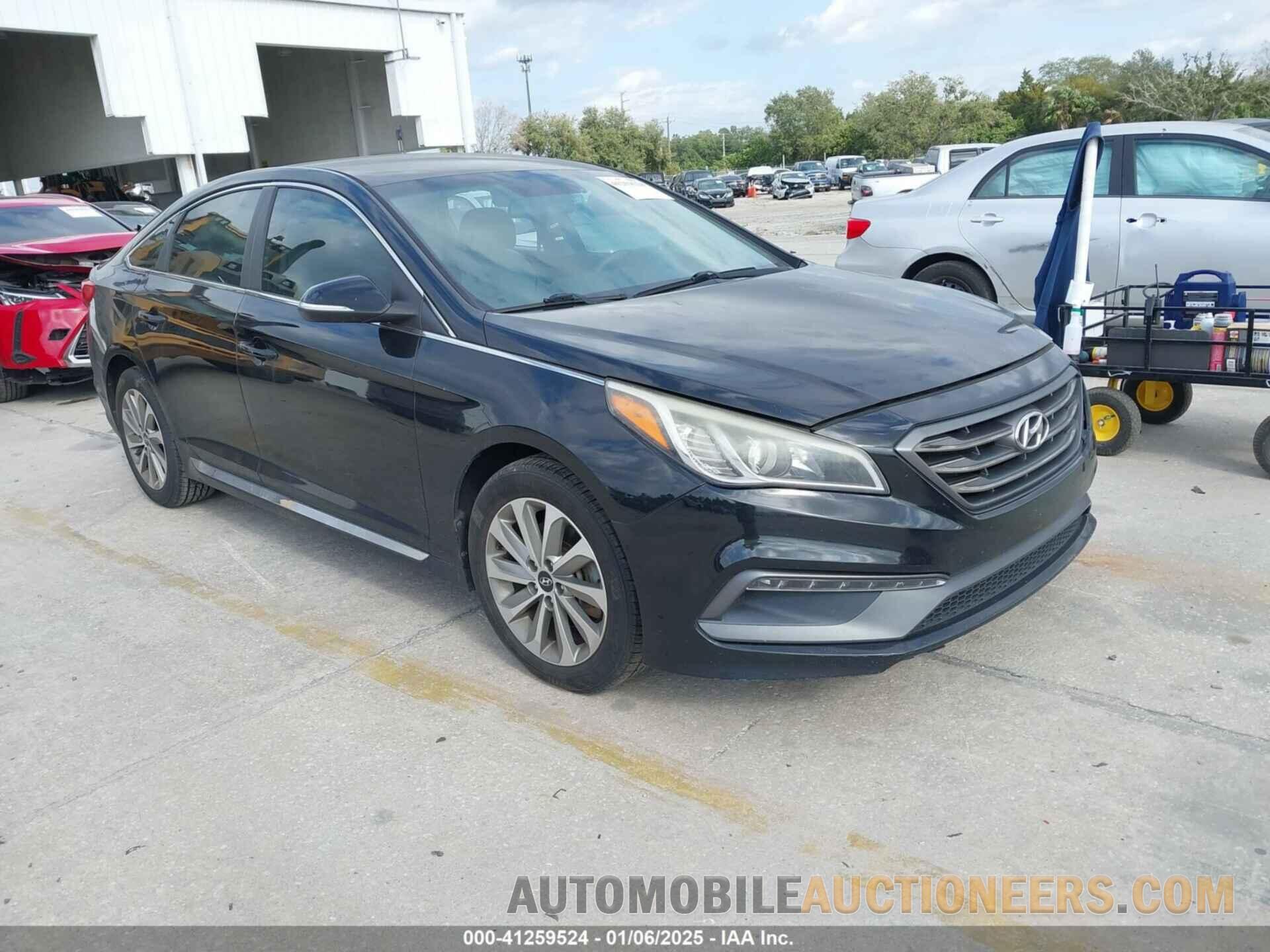 5NPE34AFXGH273550 HYUNDAI SONATA 2016