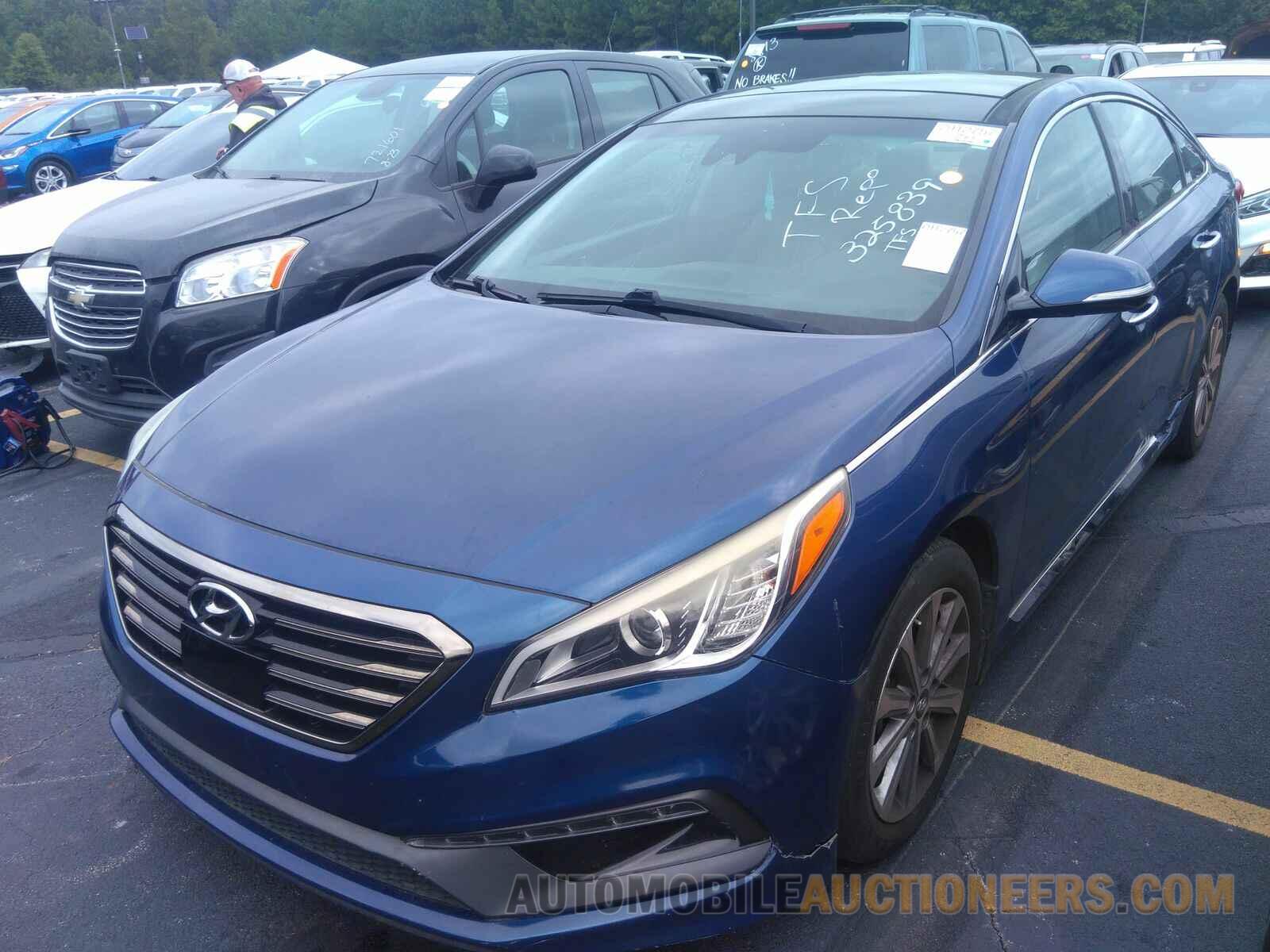 5NPE34AFXGH325839 Hyundai Sonata 2016