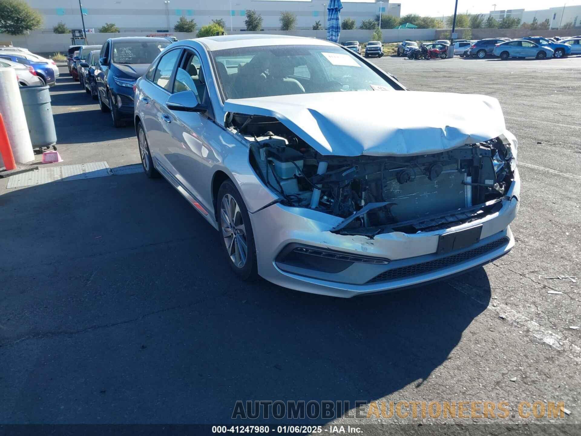 5NPE34AFXGH371459 HYUNDAI SONATA 2016