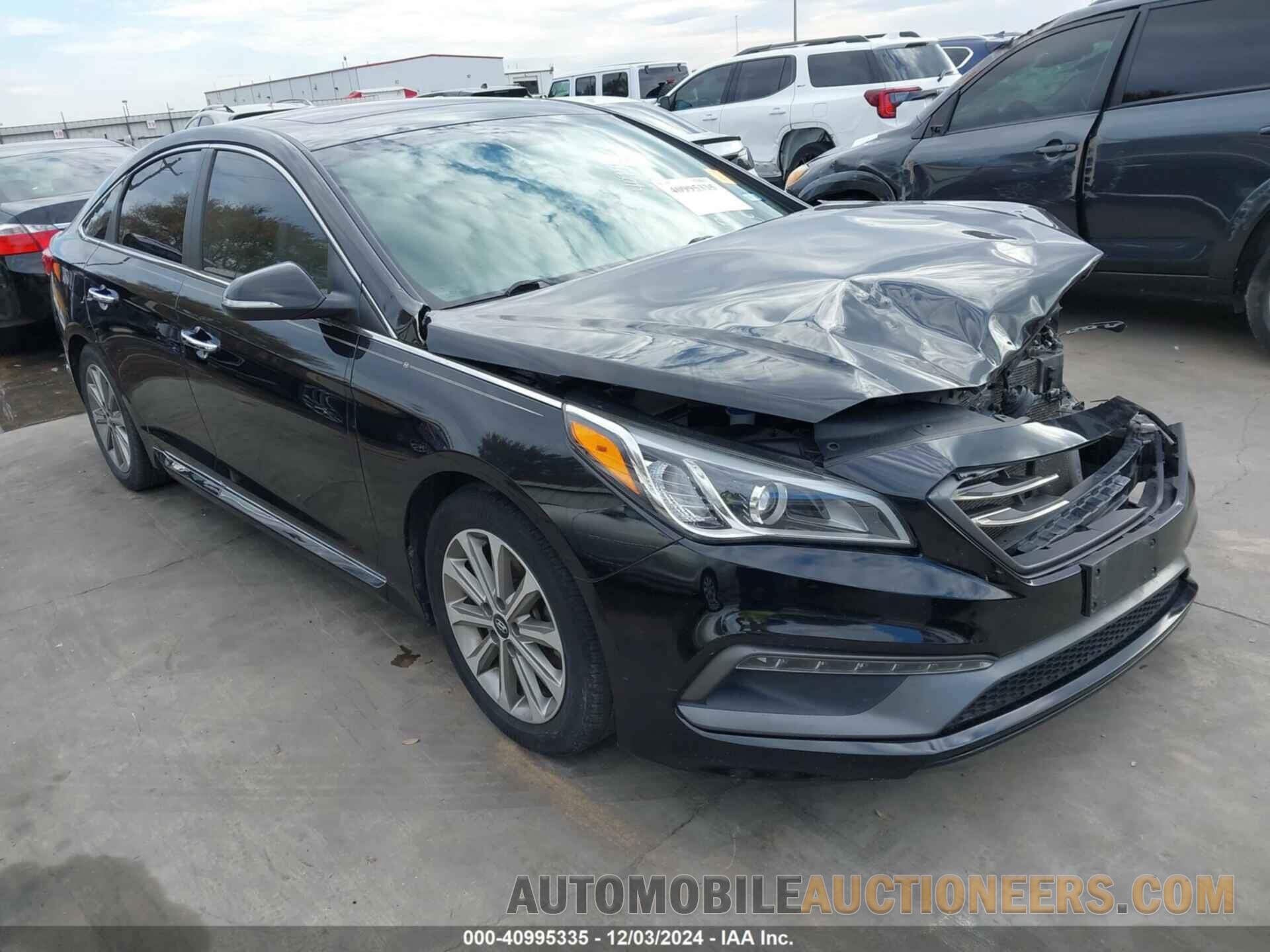 5NPE34AFXHH481672 HYUNDAI SONATA 2017