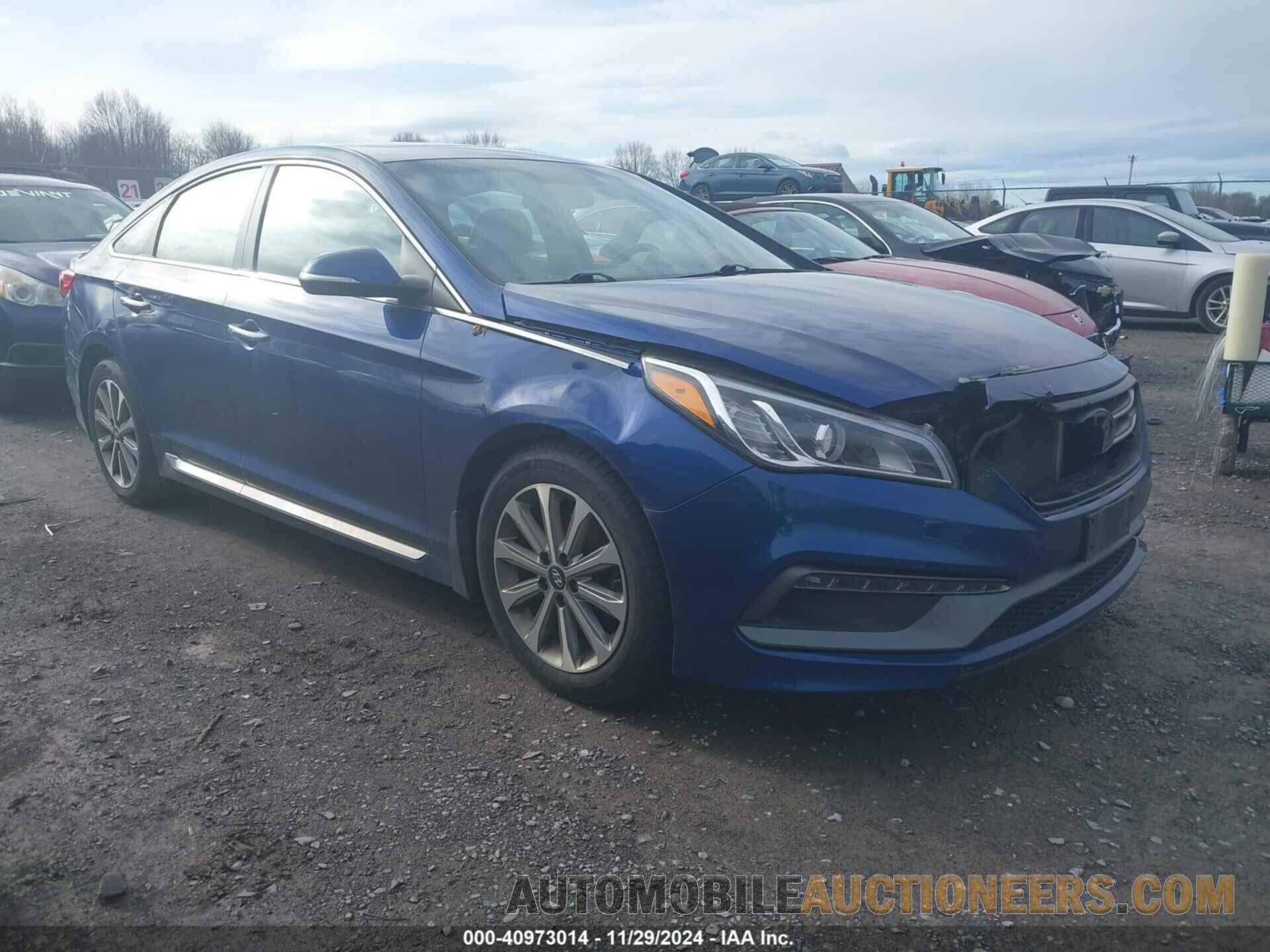 5NPE34AFXHH483082 HYUNDAI SONATA 2017