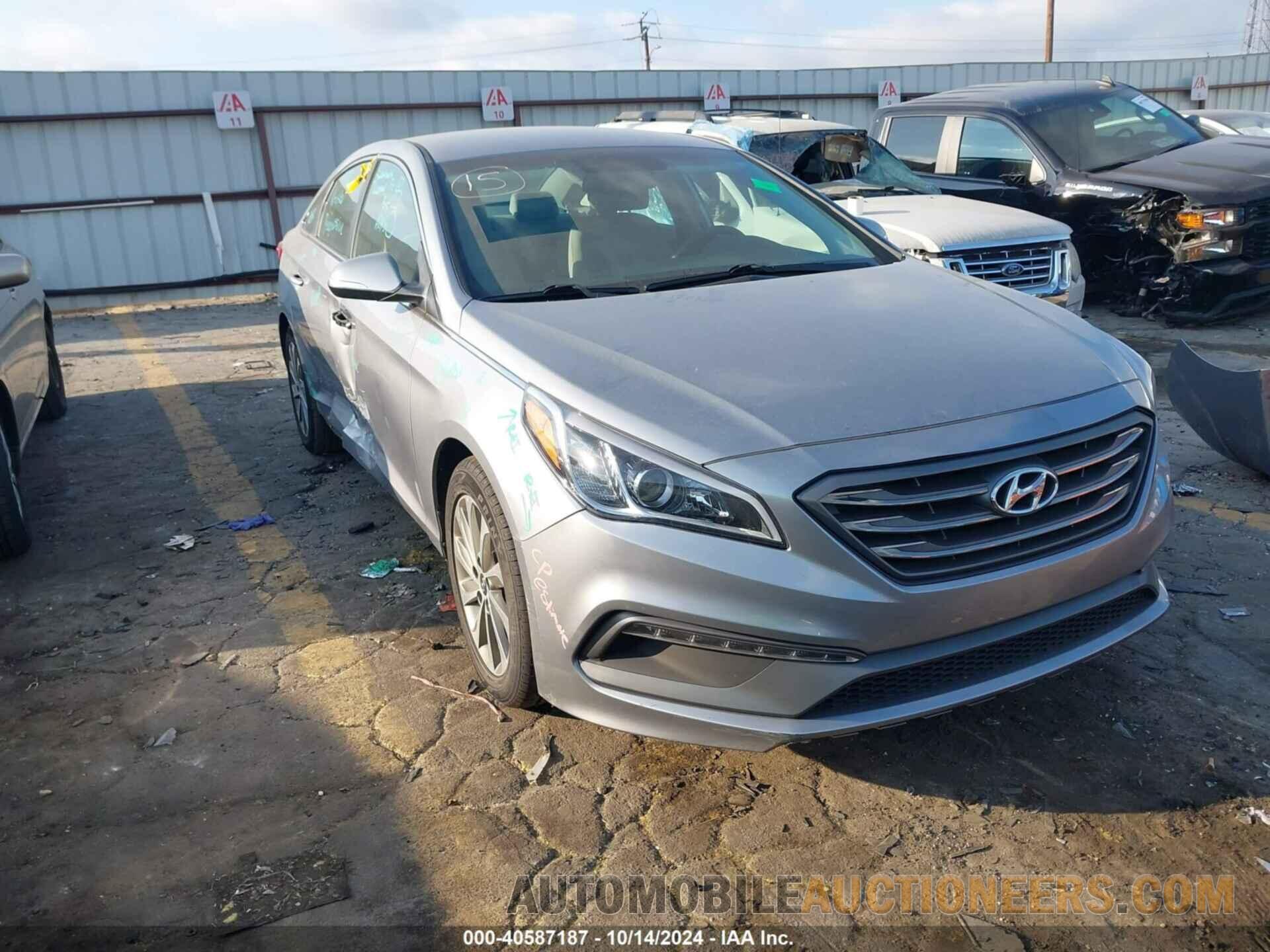 5NPE34AFXHH484376 HYUNDAI SONATA 2017