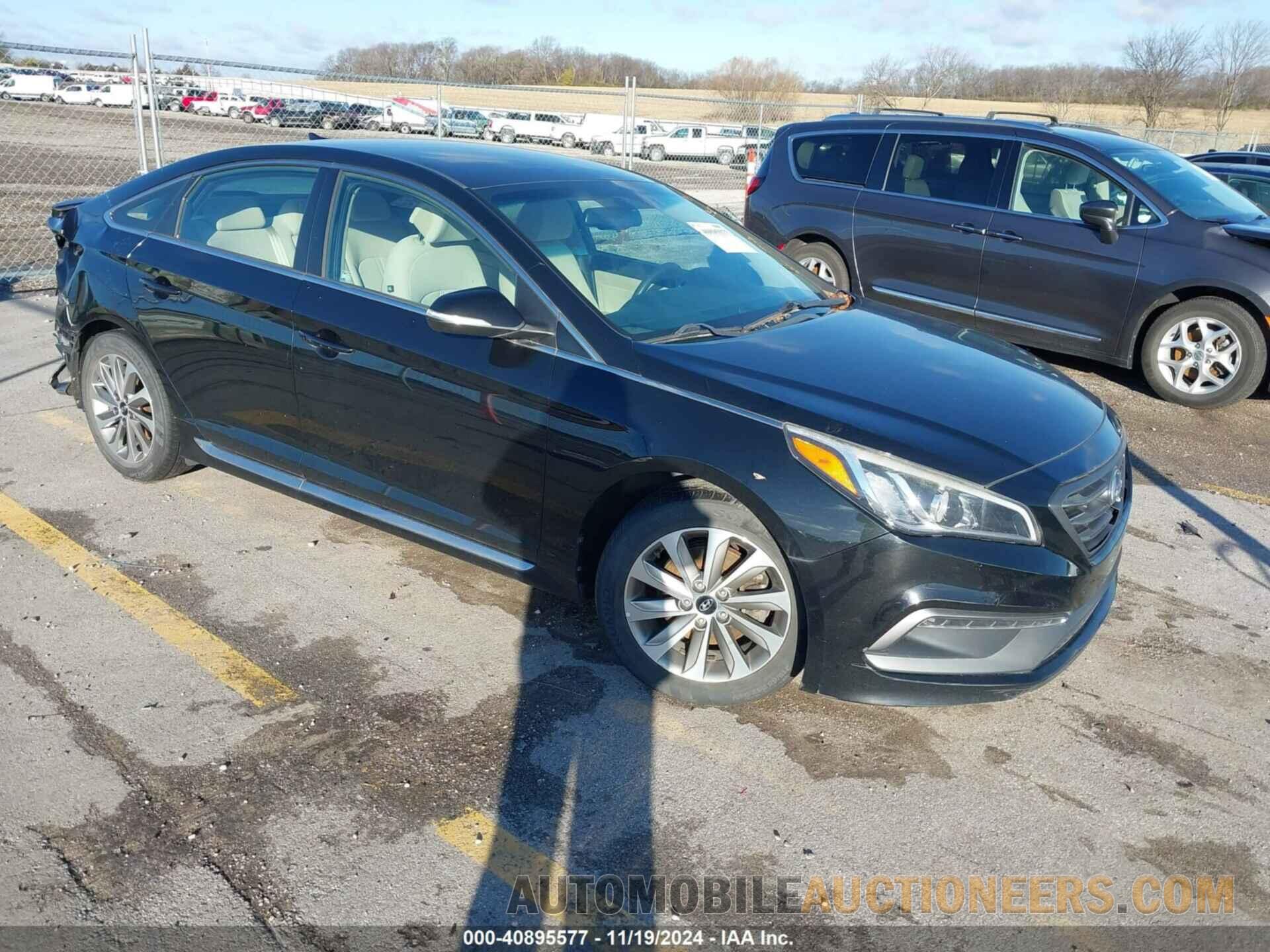 5NPE34AFXHH567192 HYUNDAI SONATA 2017