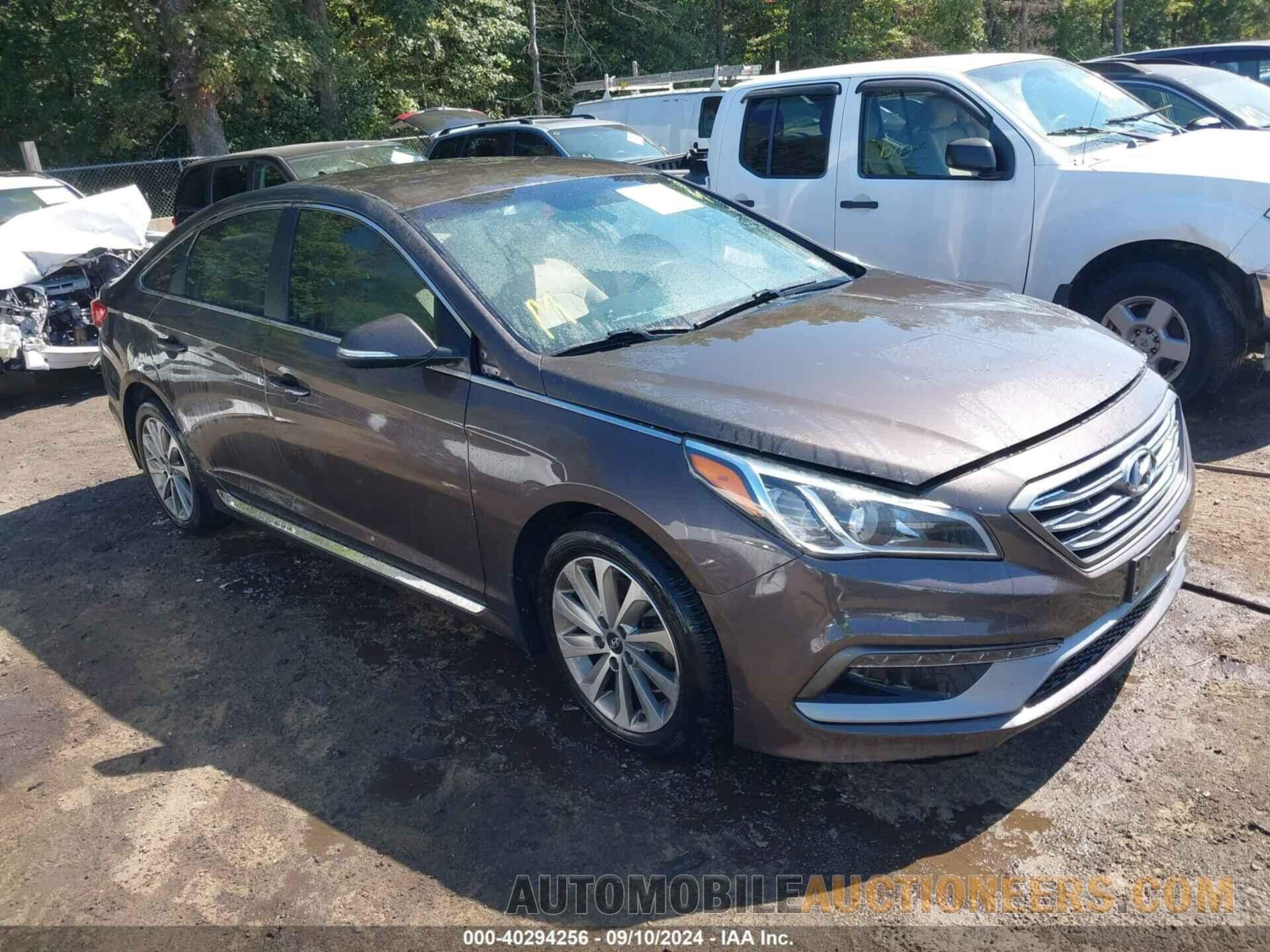 5NPE34AFXHH574580 HYUNDAI SONATA 2017