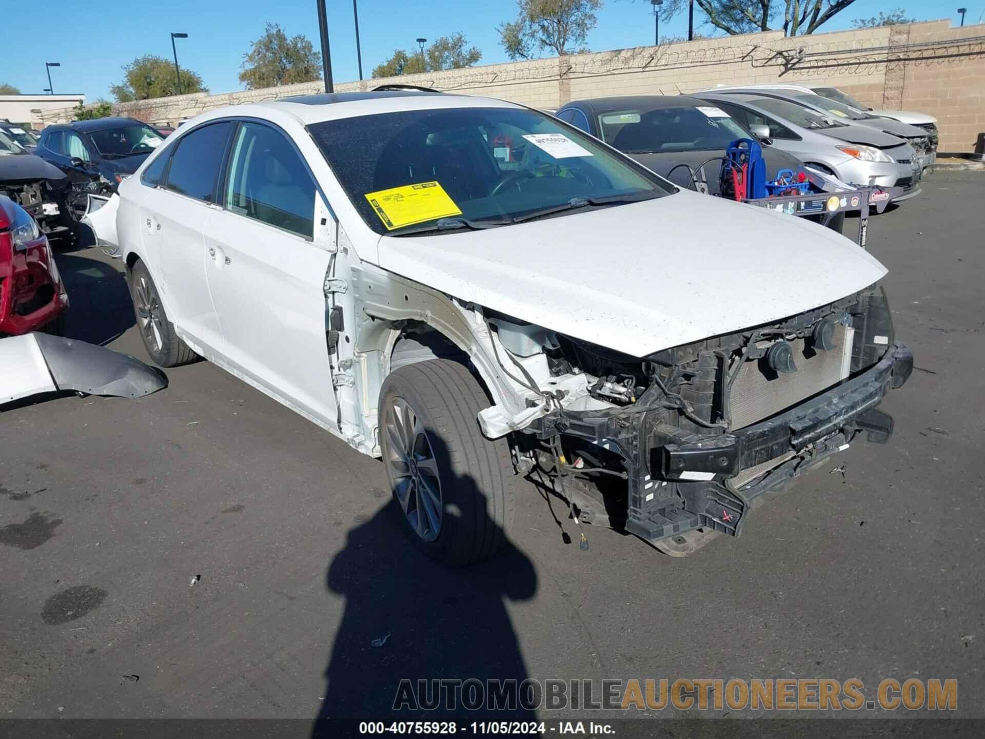 5NPE34AFXHH582260 HYUNDAI SONATA 2017